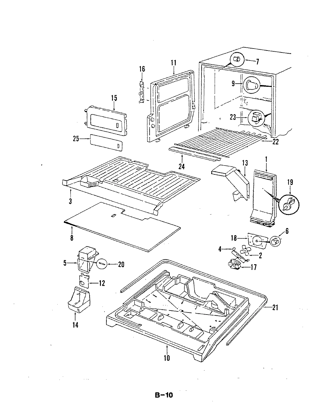 01 - FREEZER COMPARTMENT