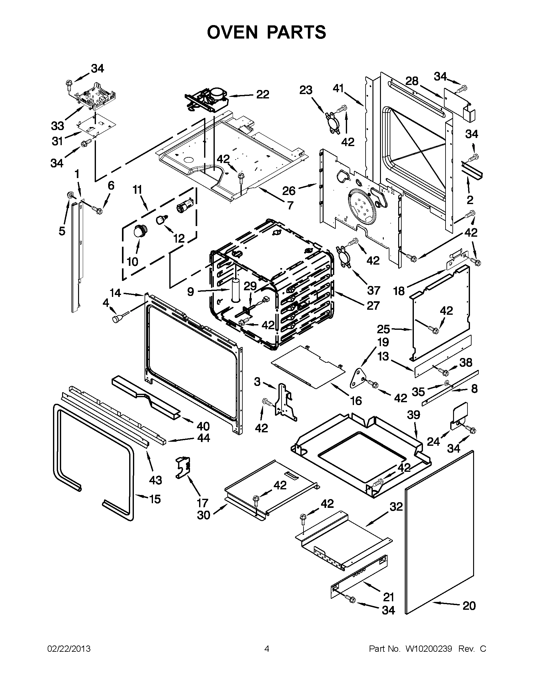 02 - OVEN PARTS