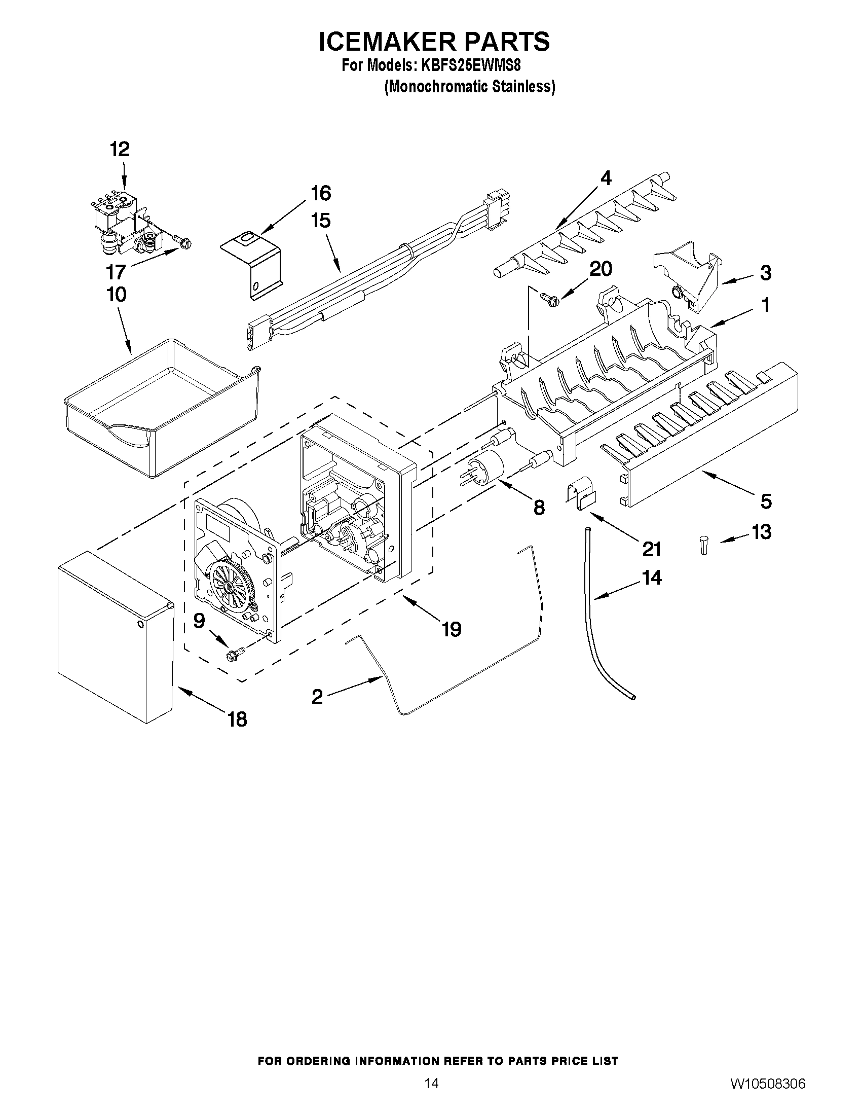 08 - ICEMAKER PARTS