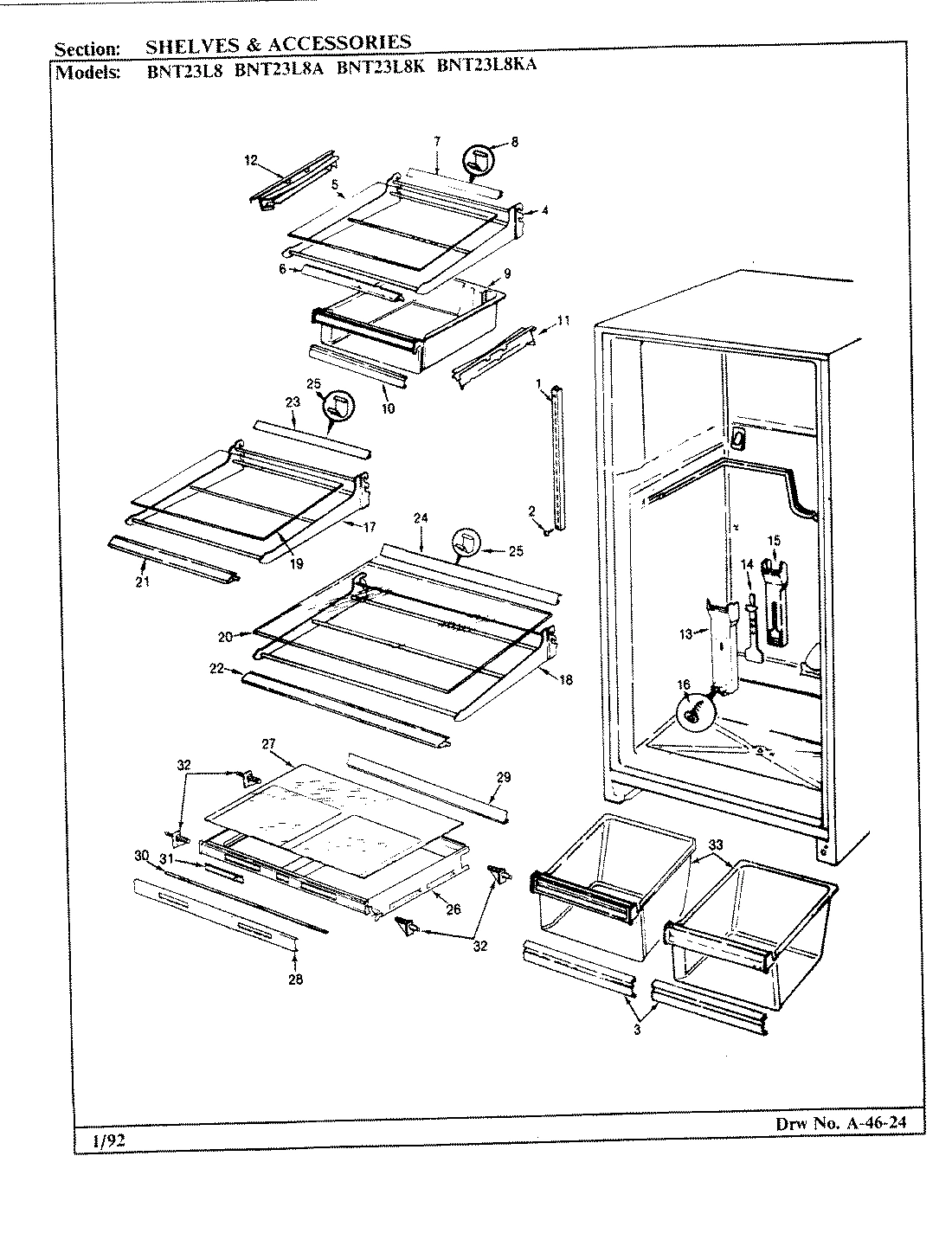 03 - SHELVES & ACCESSORIES