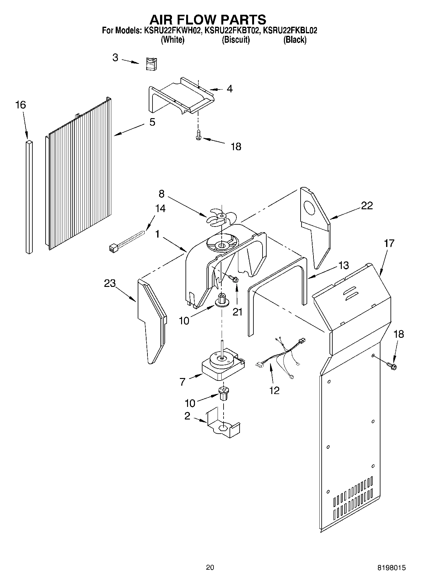 12 - AIR FLOW, OPTIONAL
