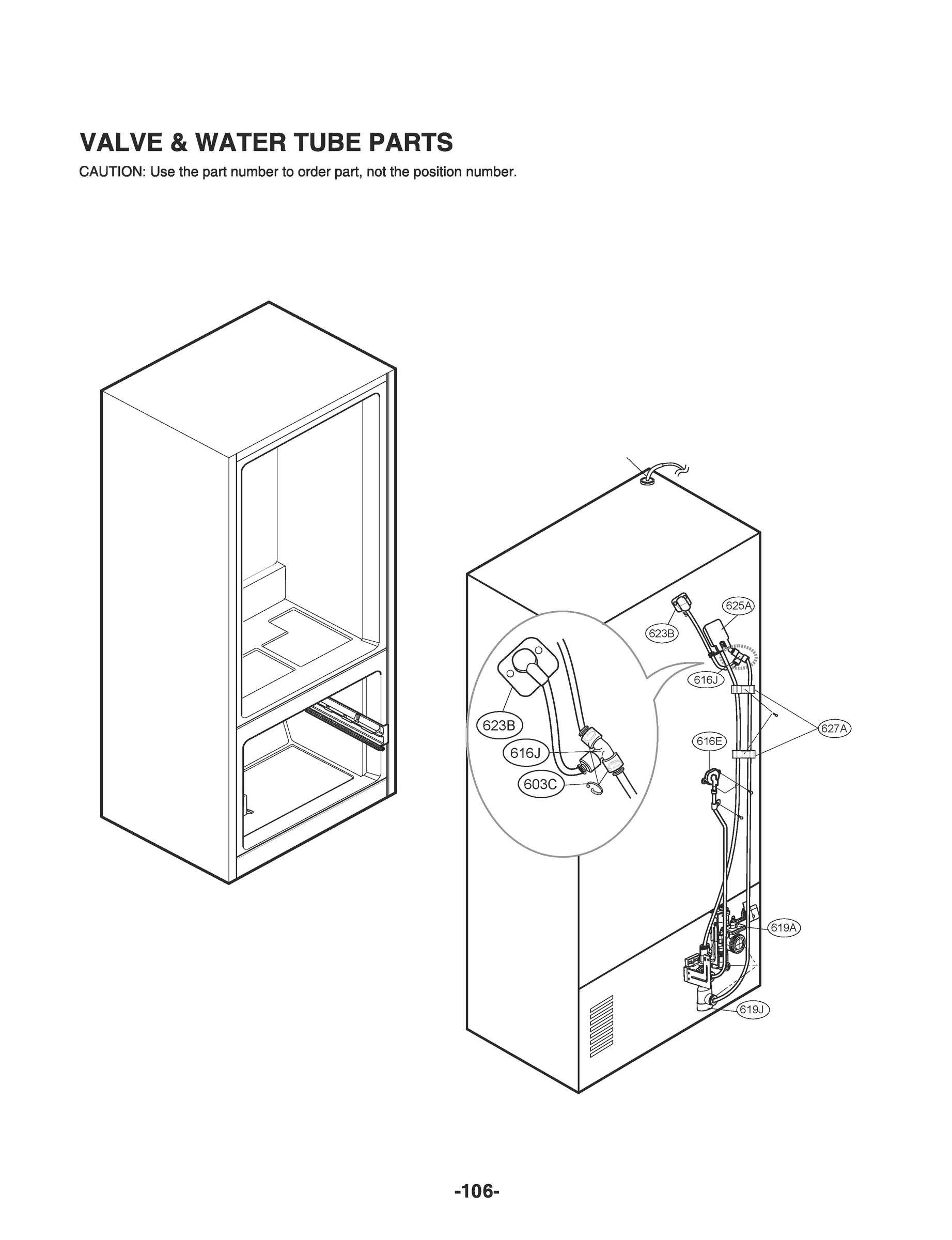 VALVE & WATER TUBE PARTS