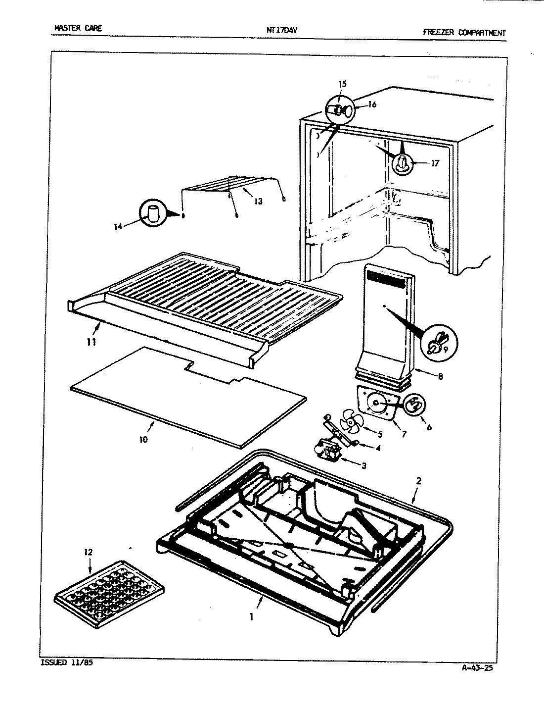 01 - FREEZER COMPARTMENT