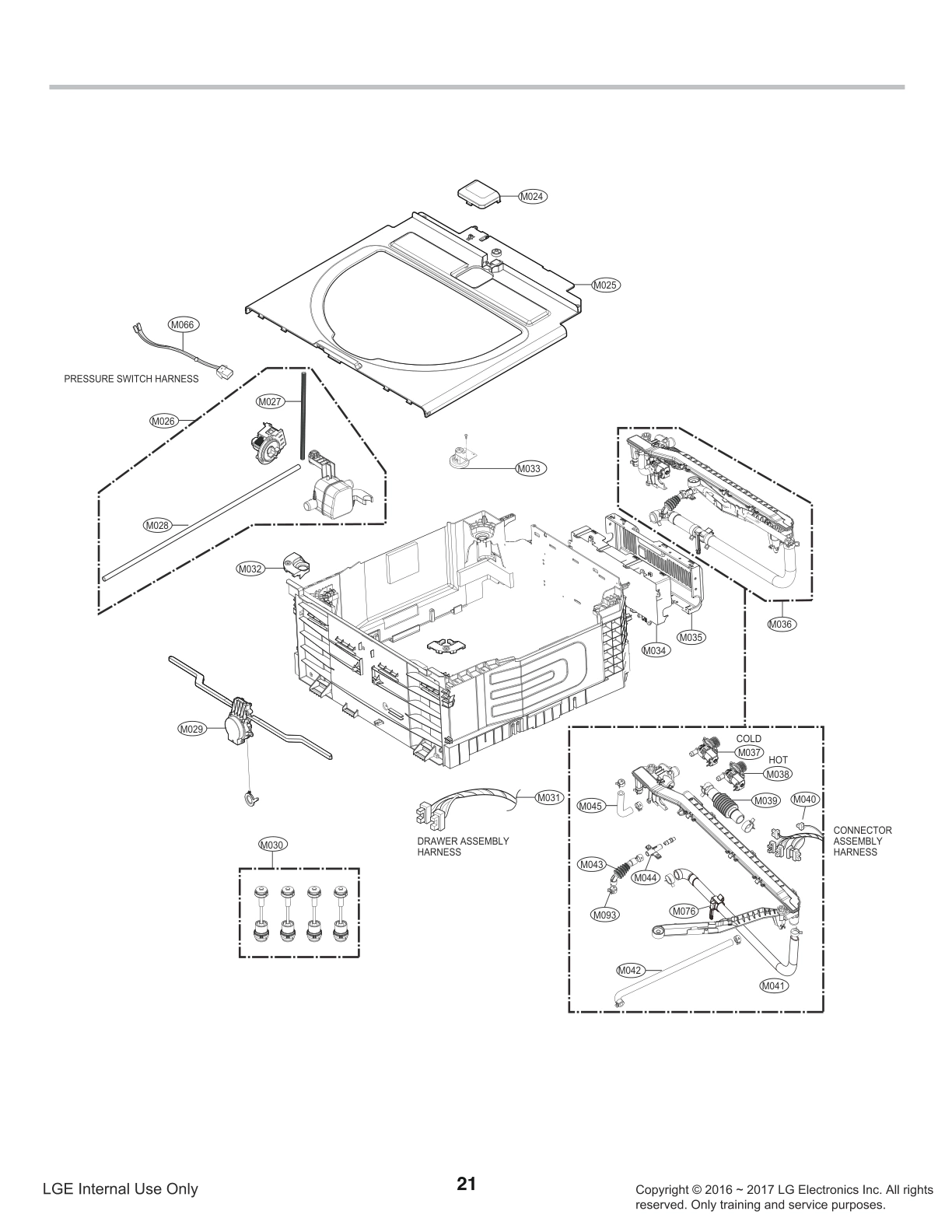 PRESSURE SWITCH HARNESS