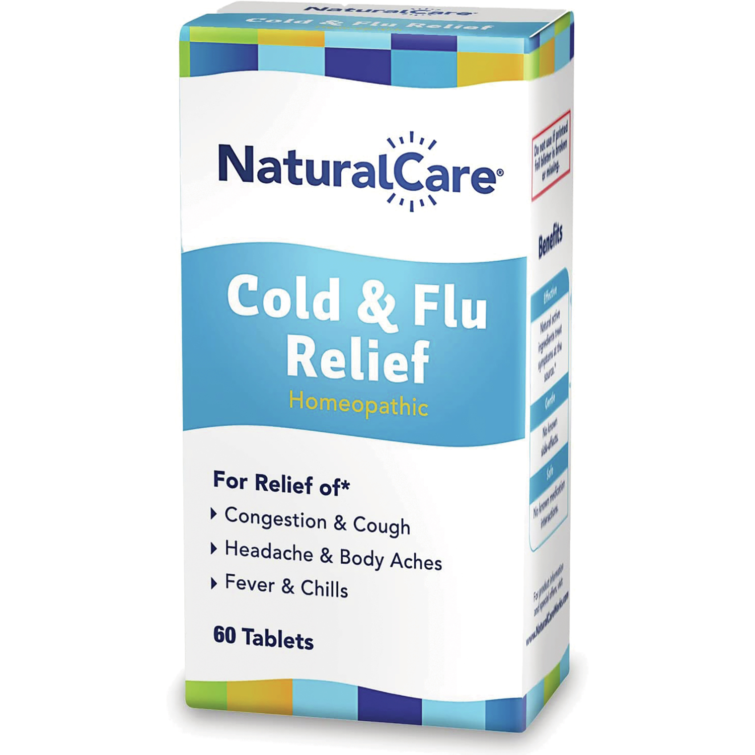 Natrabio HG0737494 Cold & Flu Relief Non-Drowsy - 60 Tablets