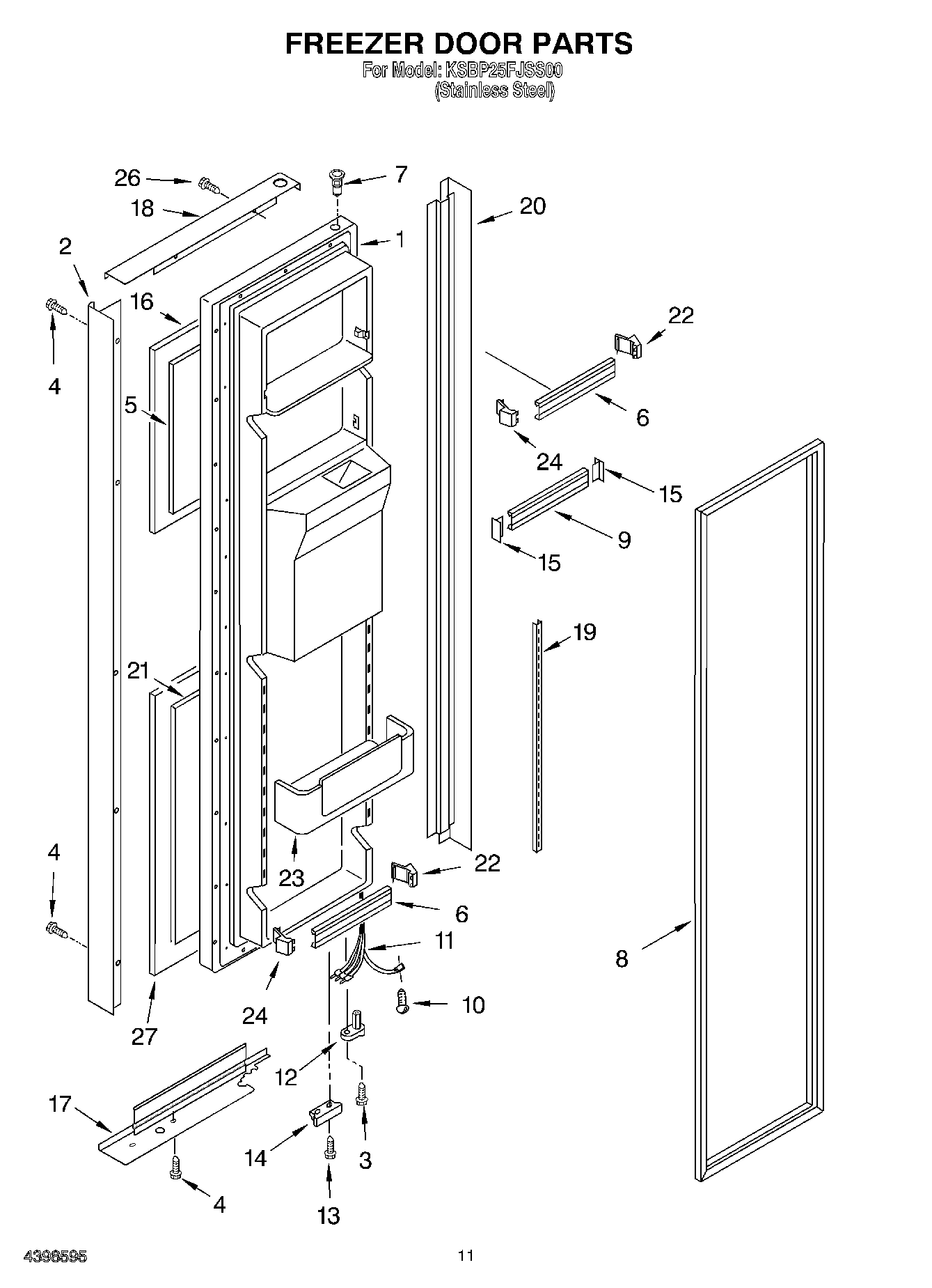 07 - FREEZER DOOR