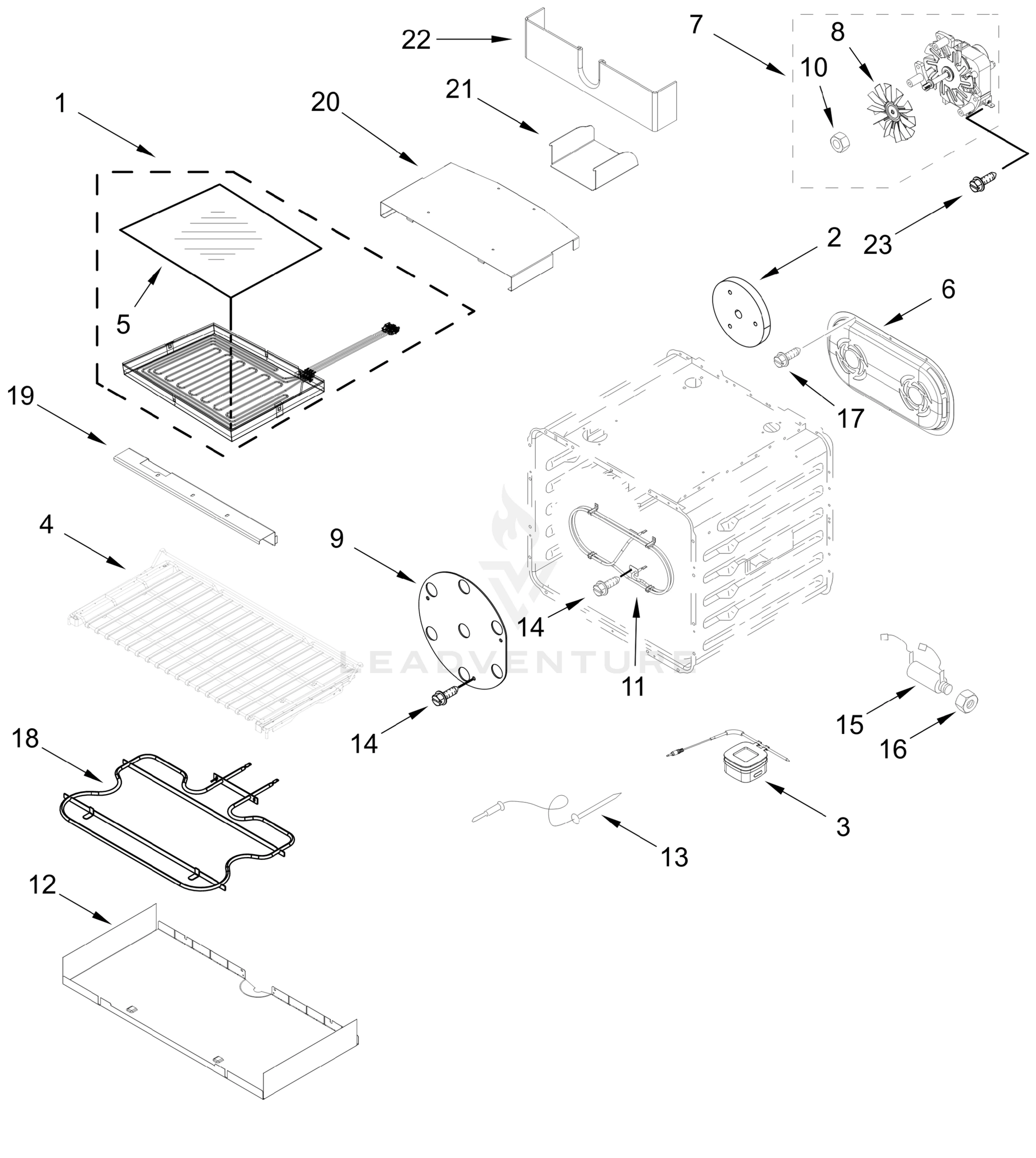 INTERNAL OVEN PARTS