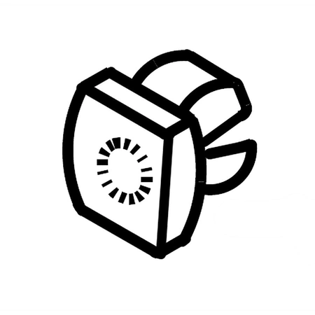 W10136999 Whirlpool Refrigerator Nut