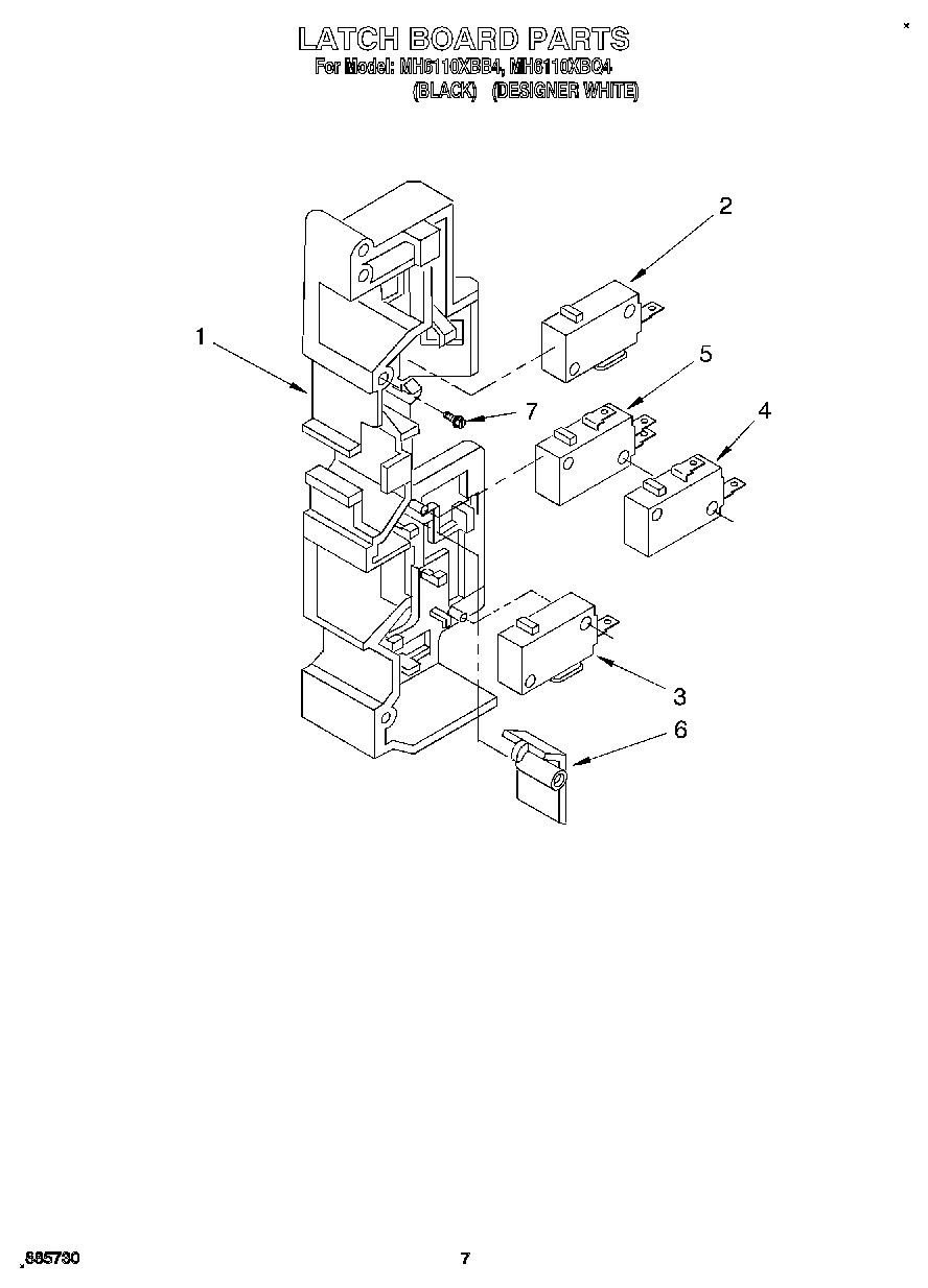 06 - LATCH BOARD