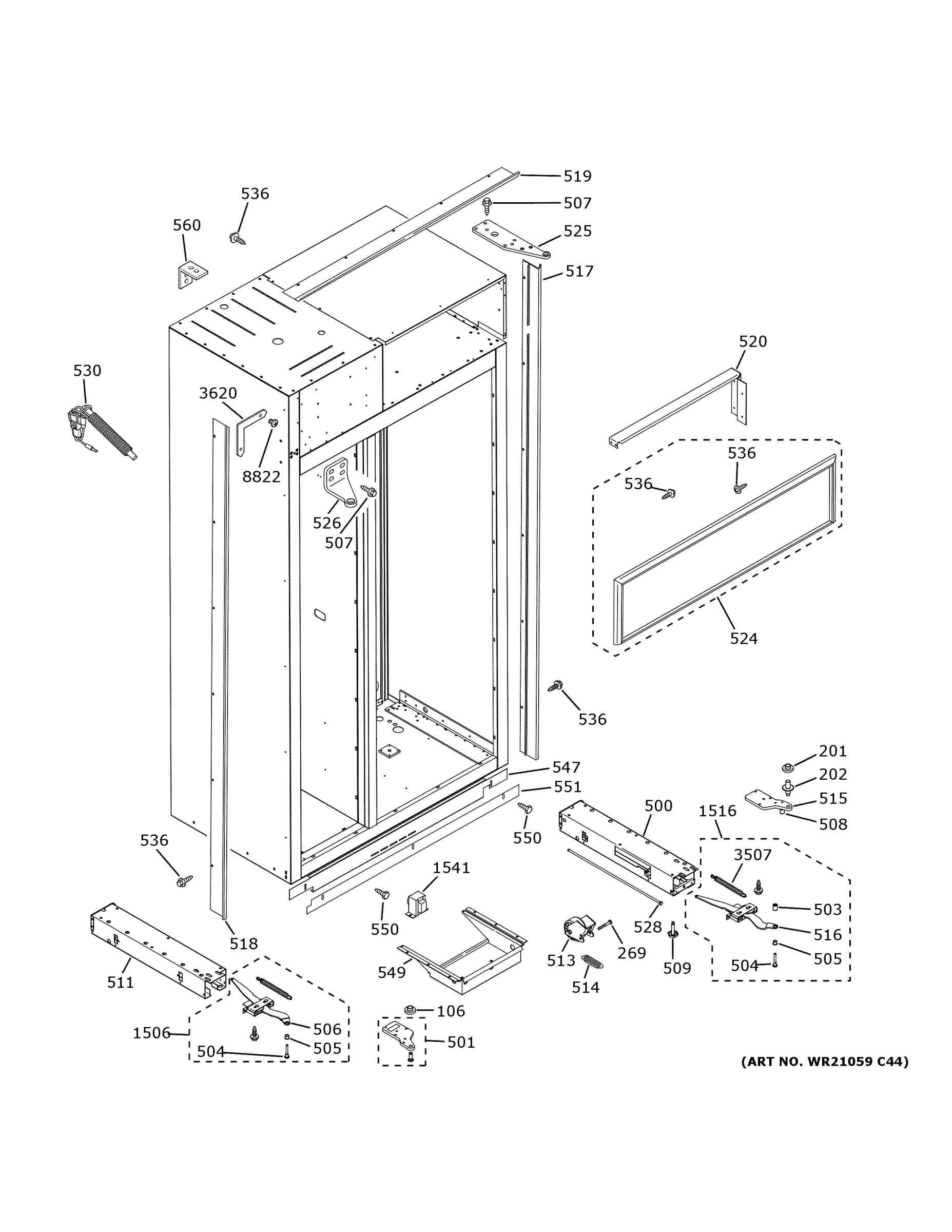 CASE PARTS