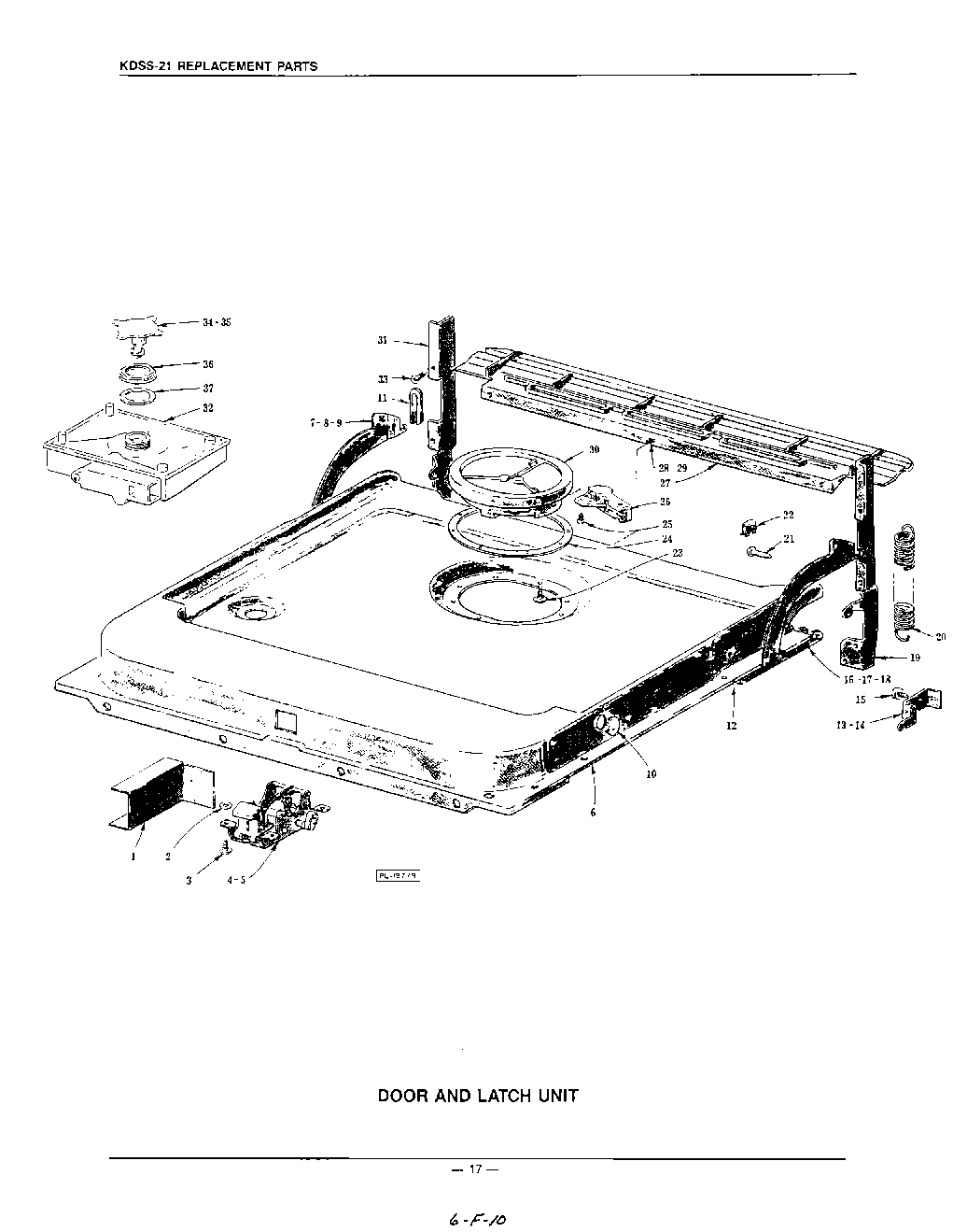 11 - DOOR AND LATCH