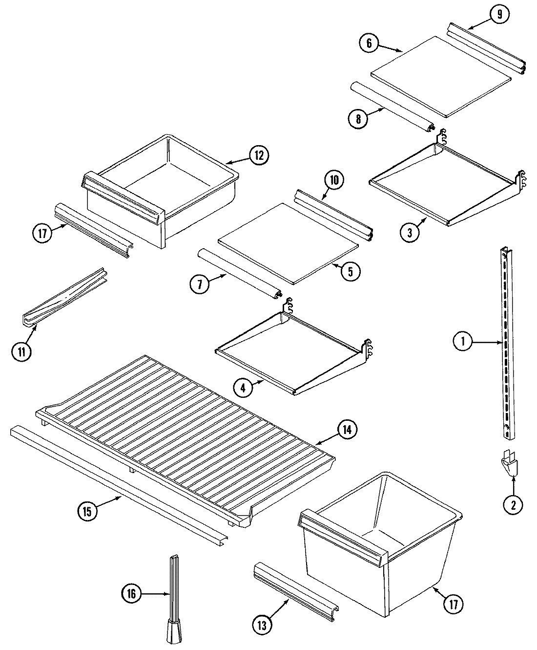 07 - SHELVES & ACCESSORIES