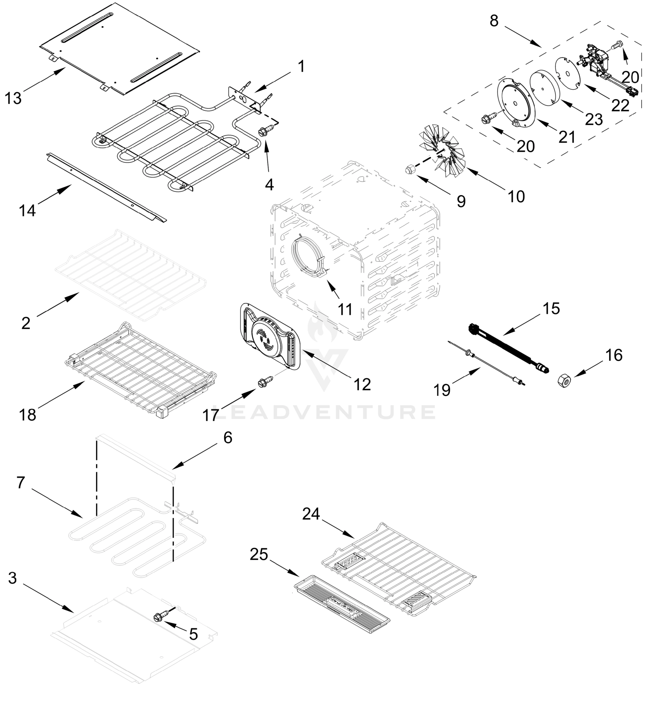 INTERNAL OVEN PARTS