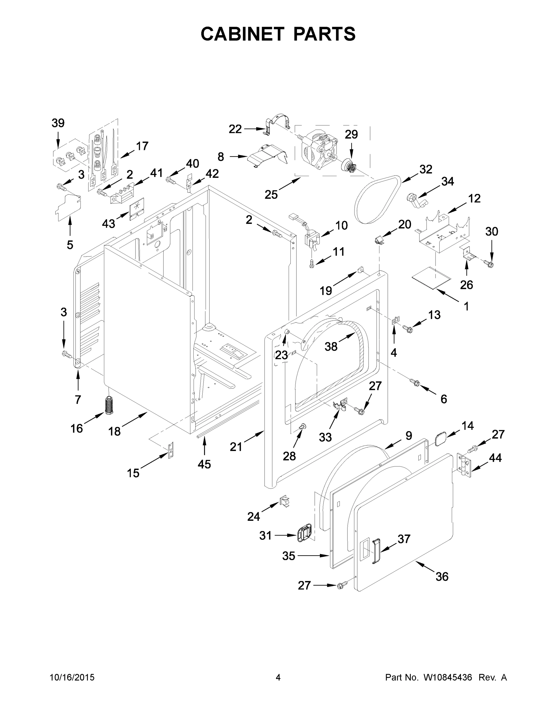 03 - CABINET PARTS