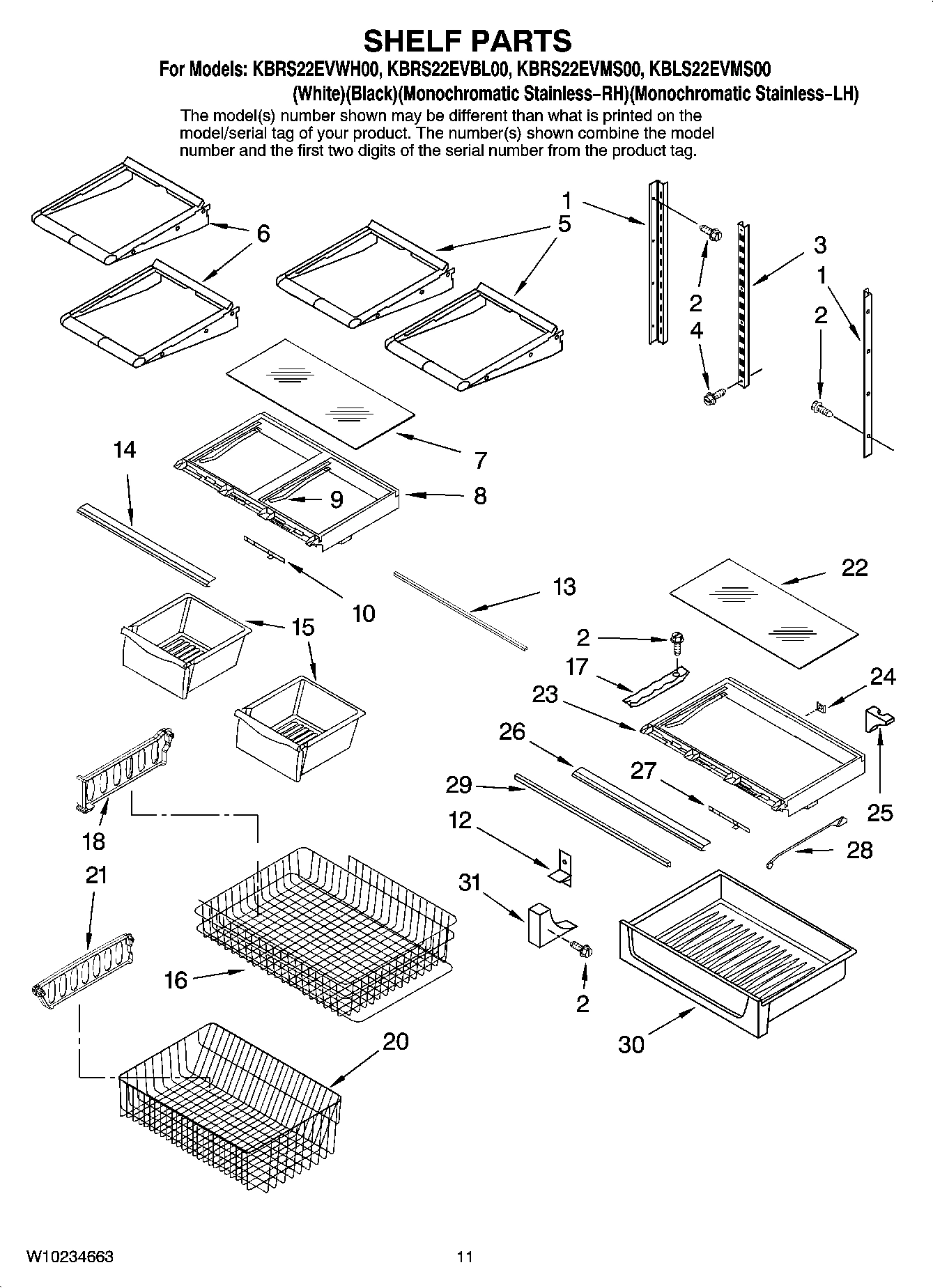06 - SHELF PARTS