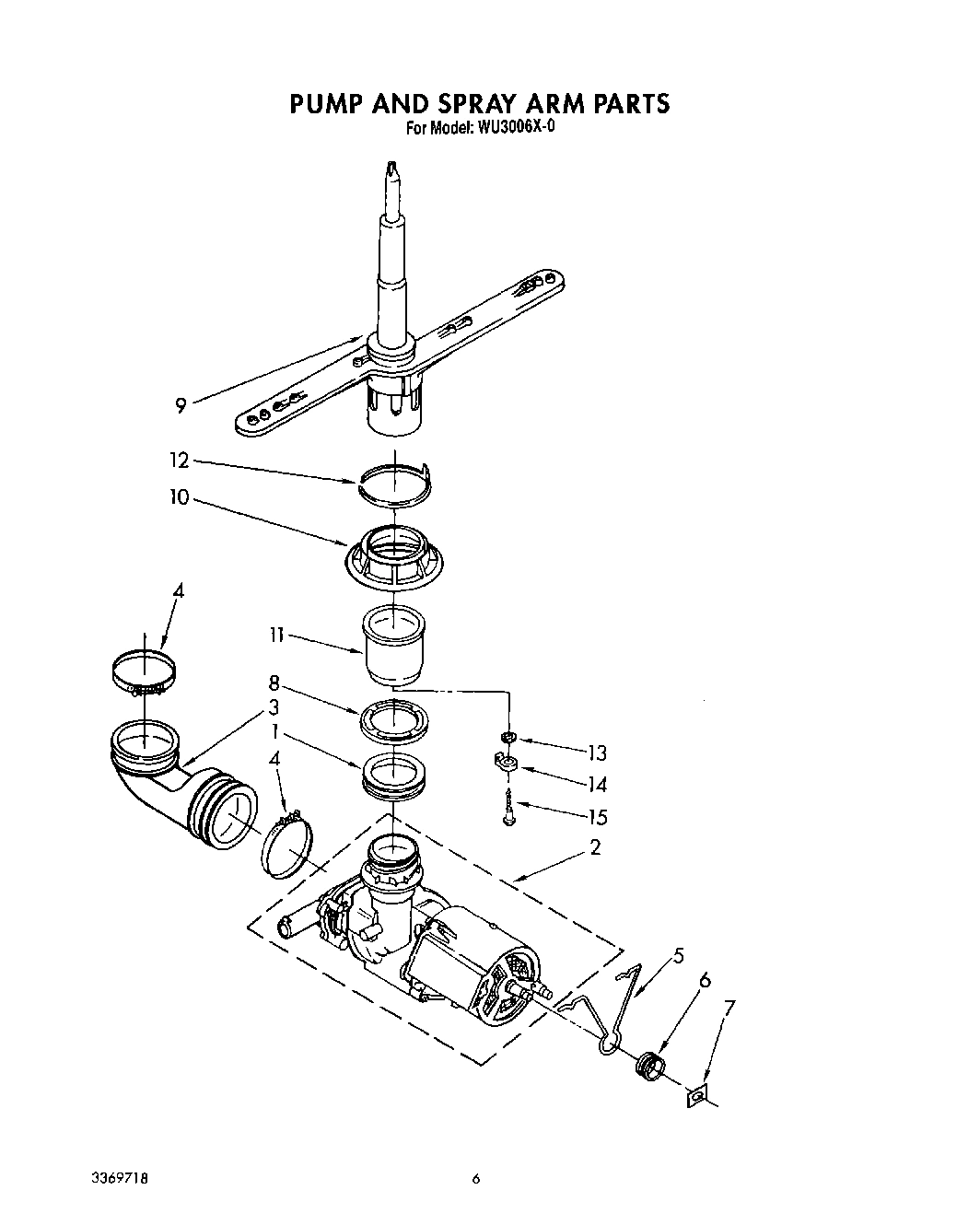 05 - PUMP AND SPRAY ARM