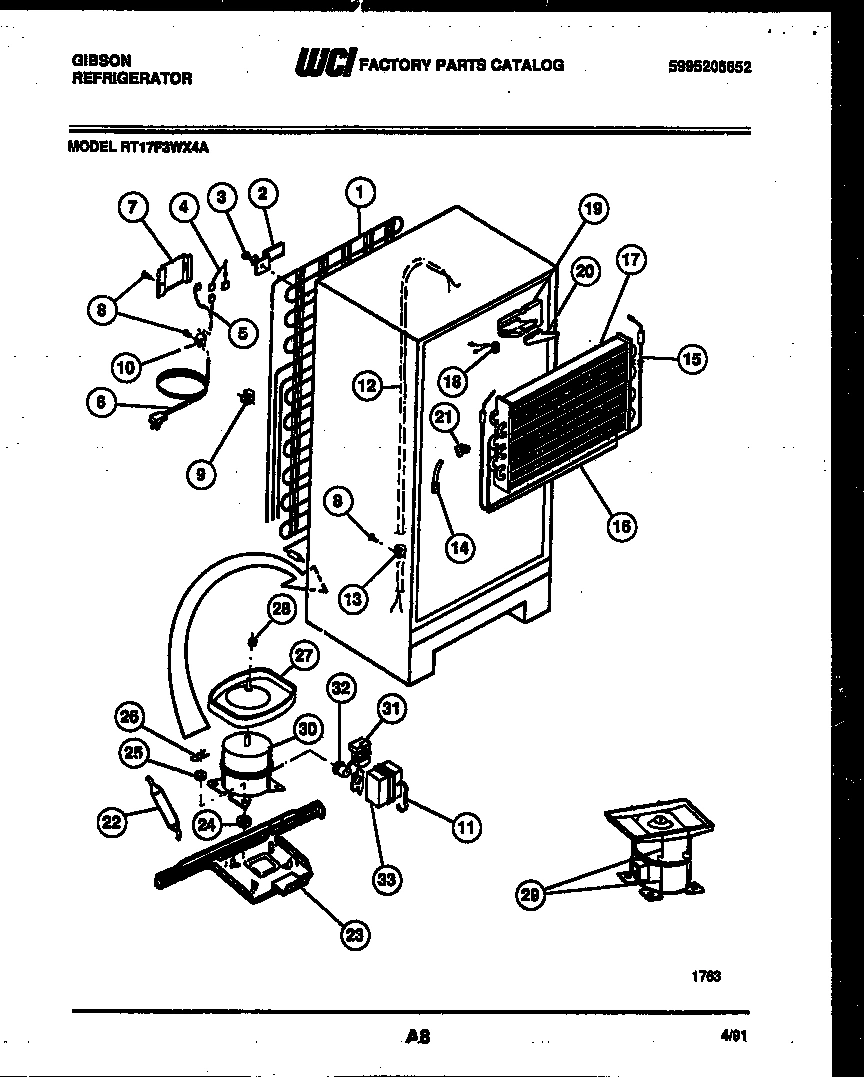 05 - SYSTEM AND AUTOMATIC DEFROST PARTS