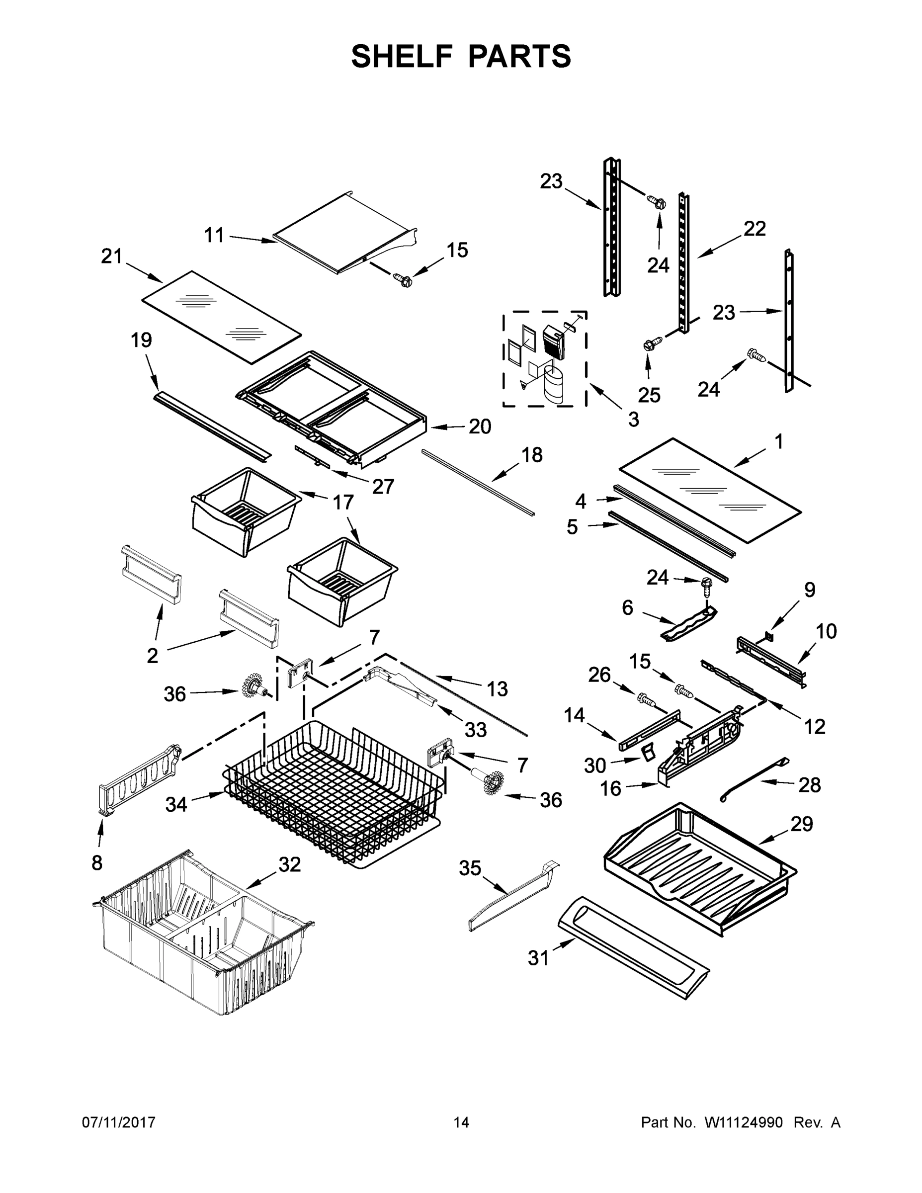 08 - SHELF PARTS