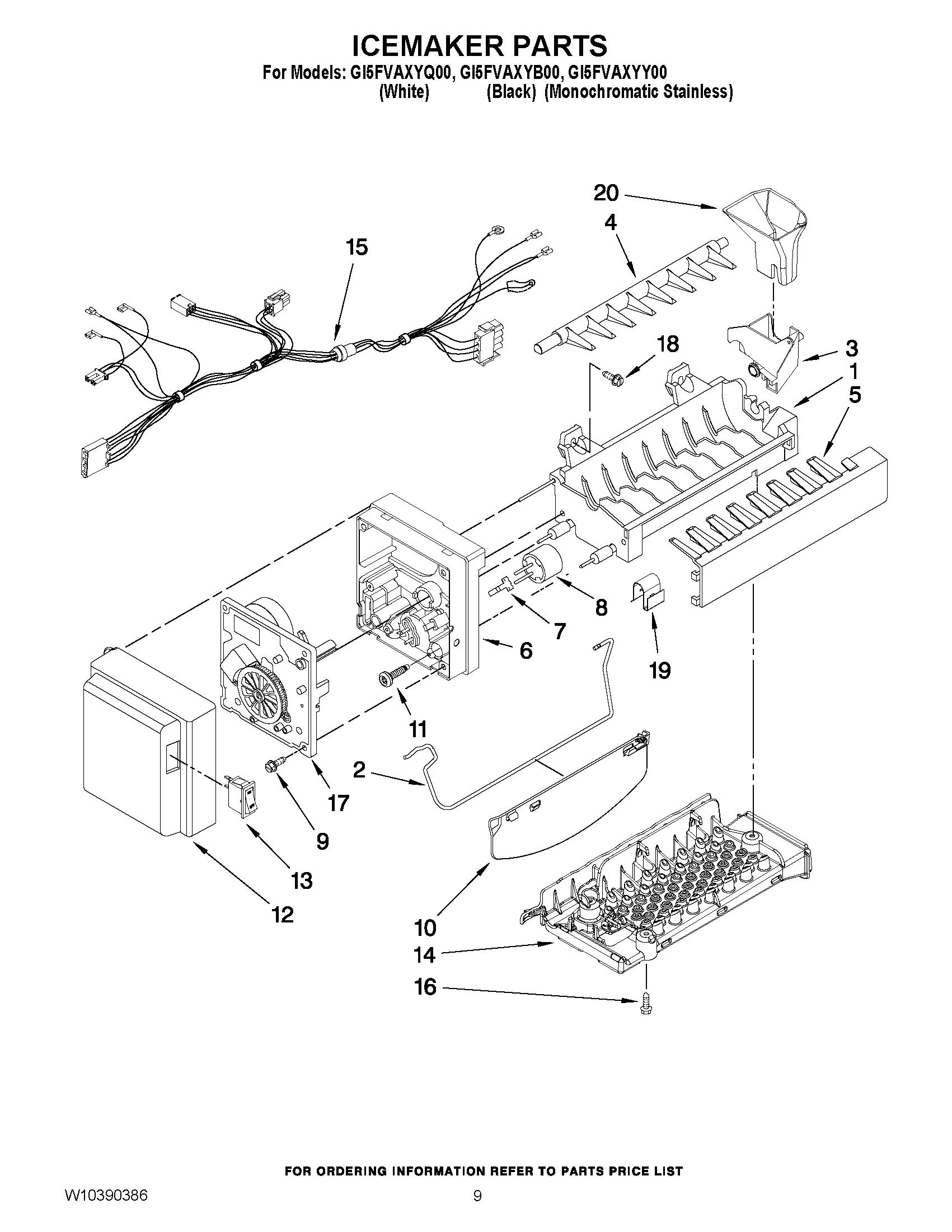 05 - ICEMAKER PARTS