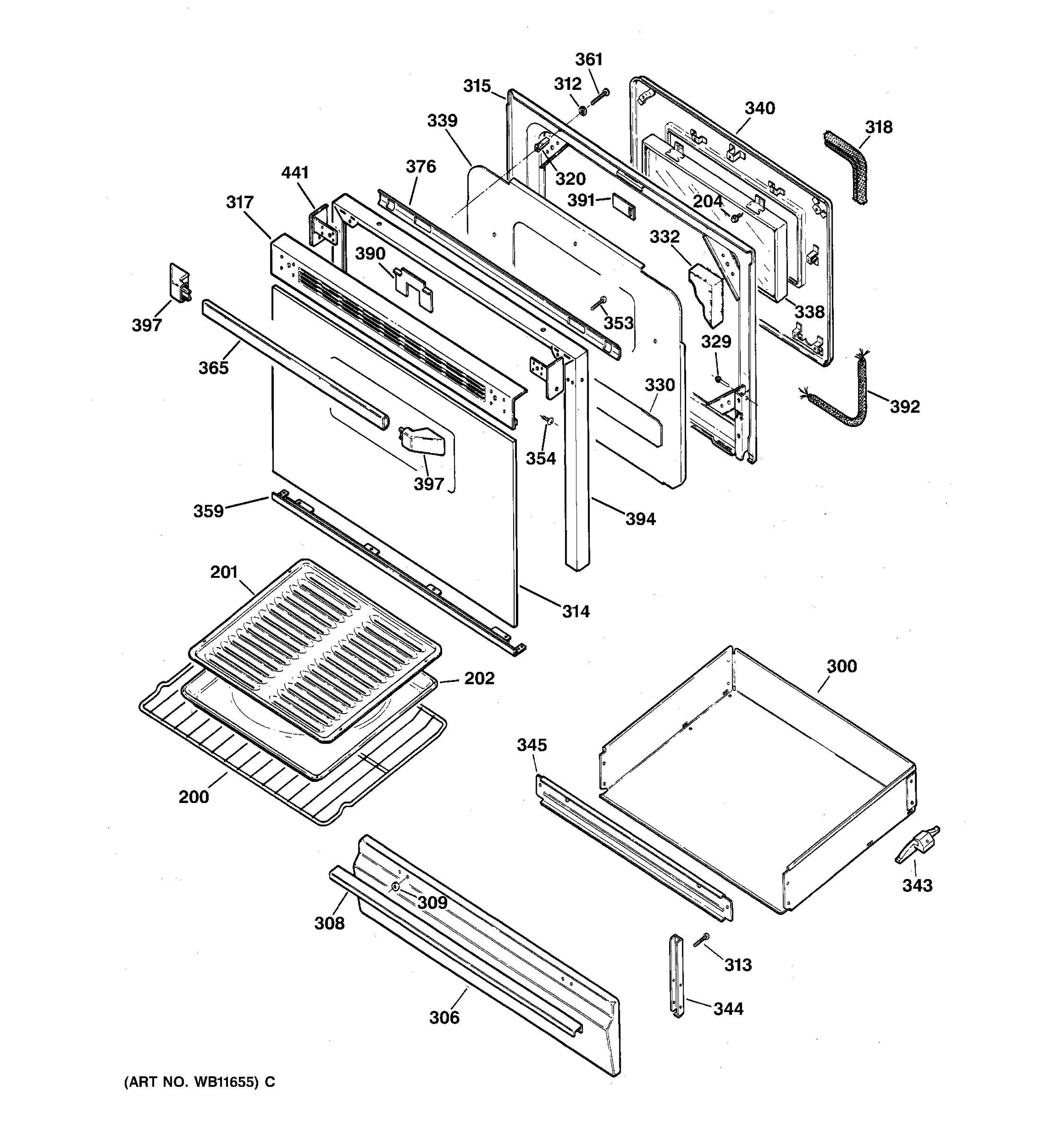 DOOR & DRAWER PARTS