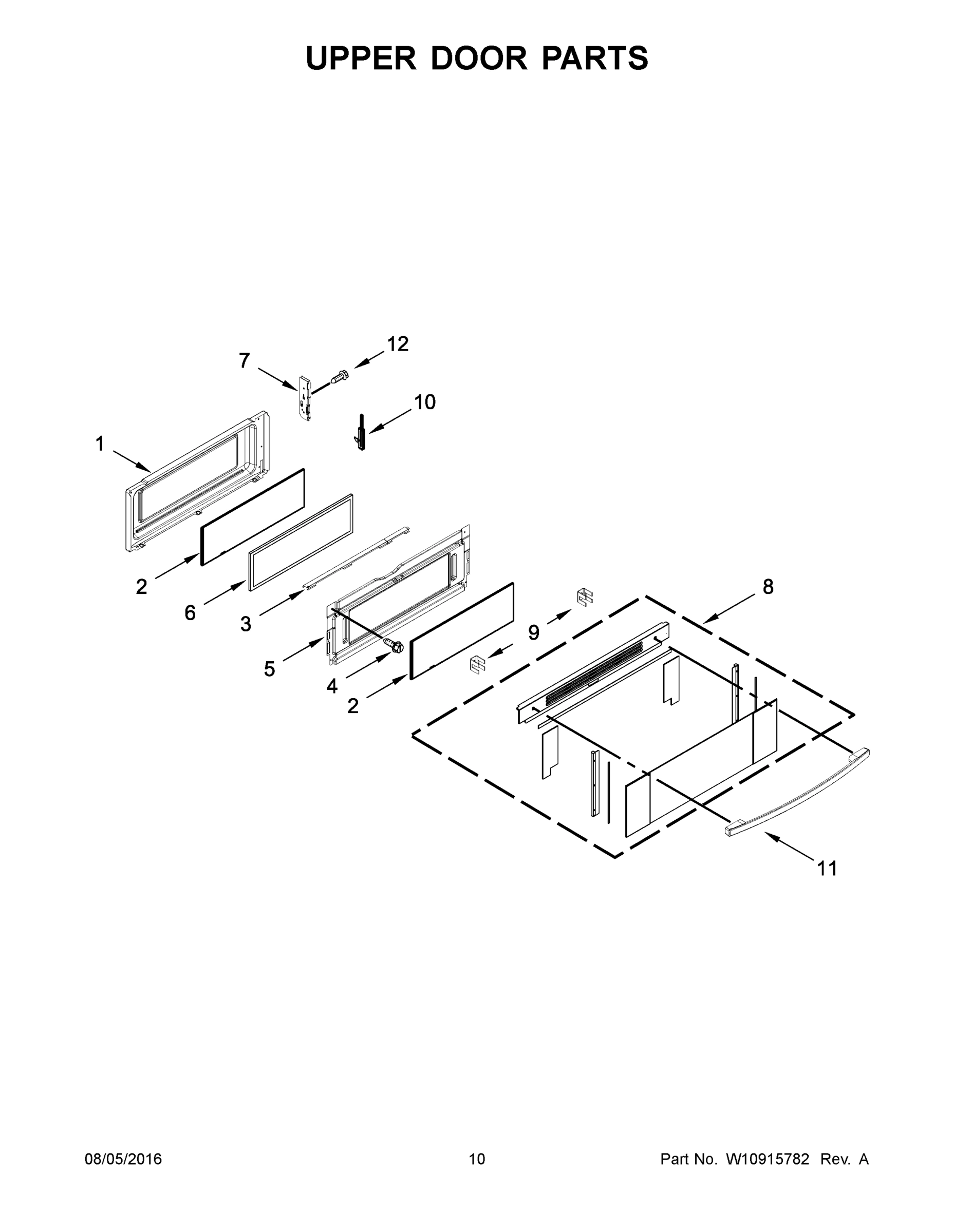 06 - UPPER DOOR PARTS