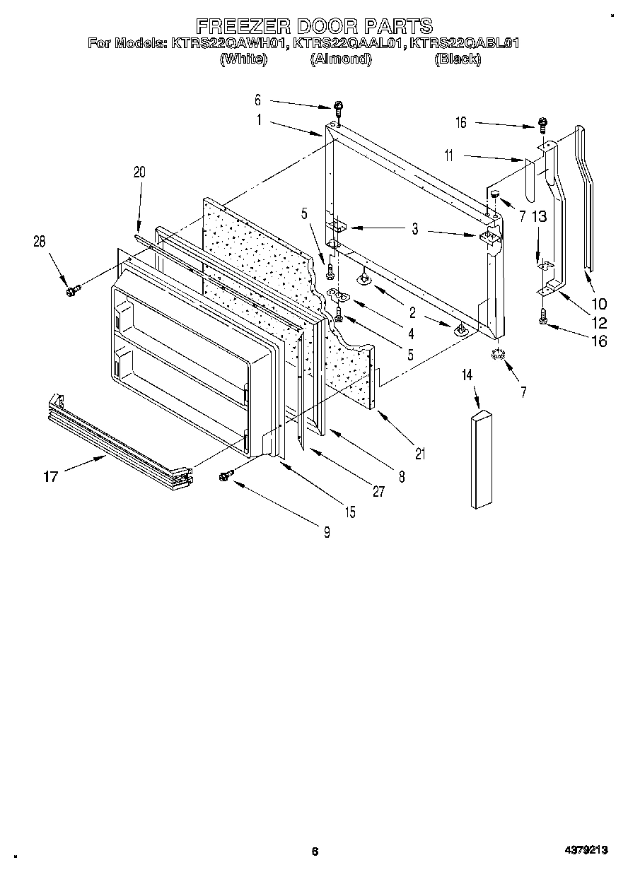 04 - FREEZER DOOR