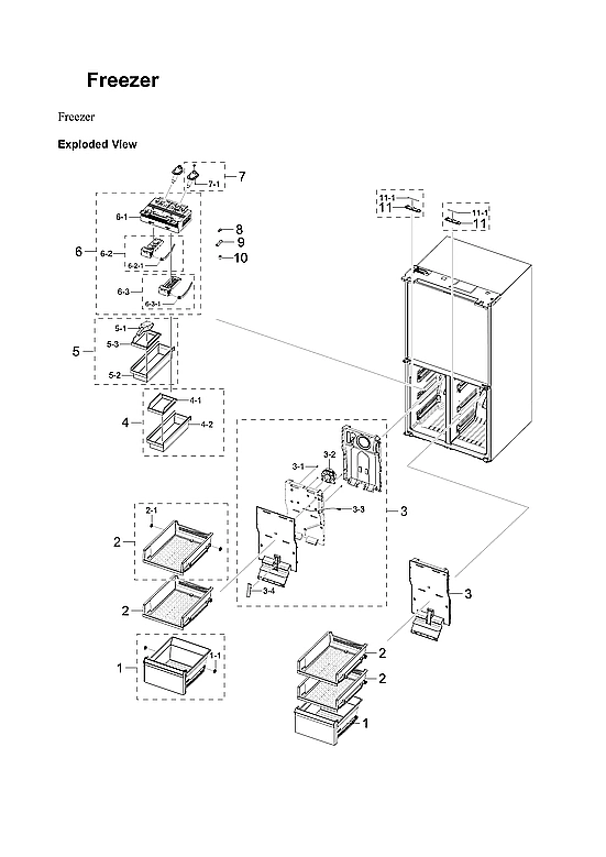 FREEZER PARTS