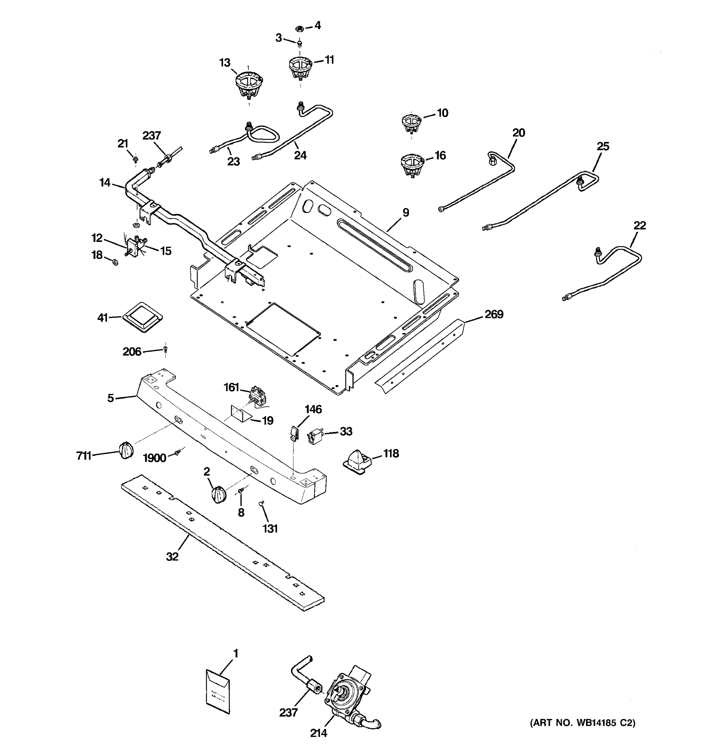 GAS & BURNER PARTS