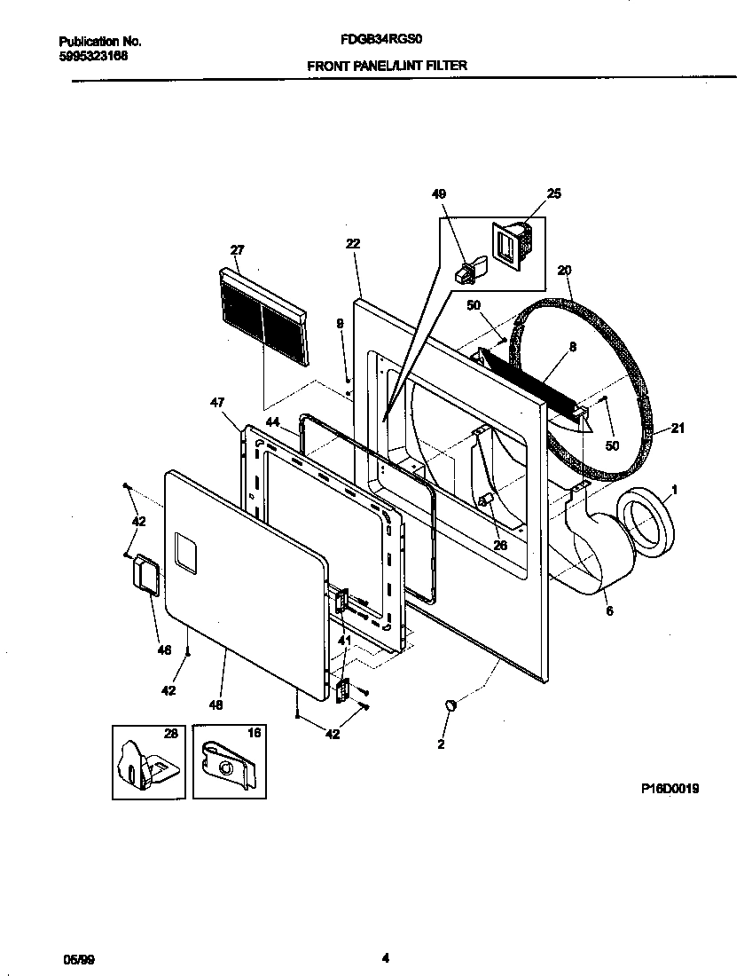 03 - P16D0019 FRNT PNL,DOOR