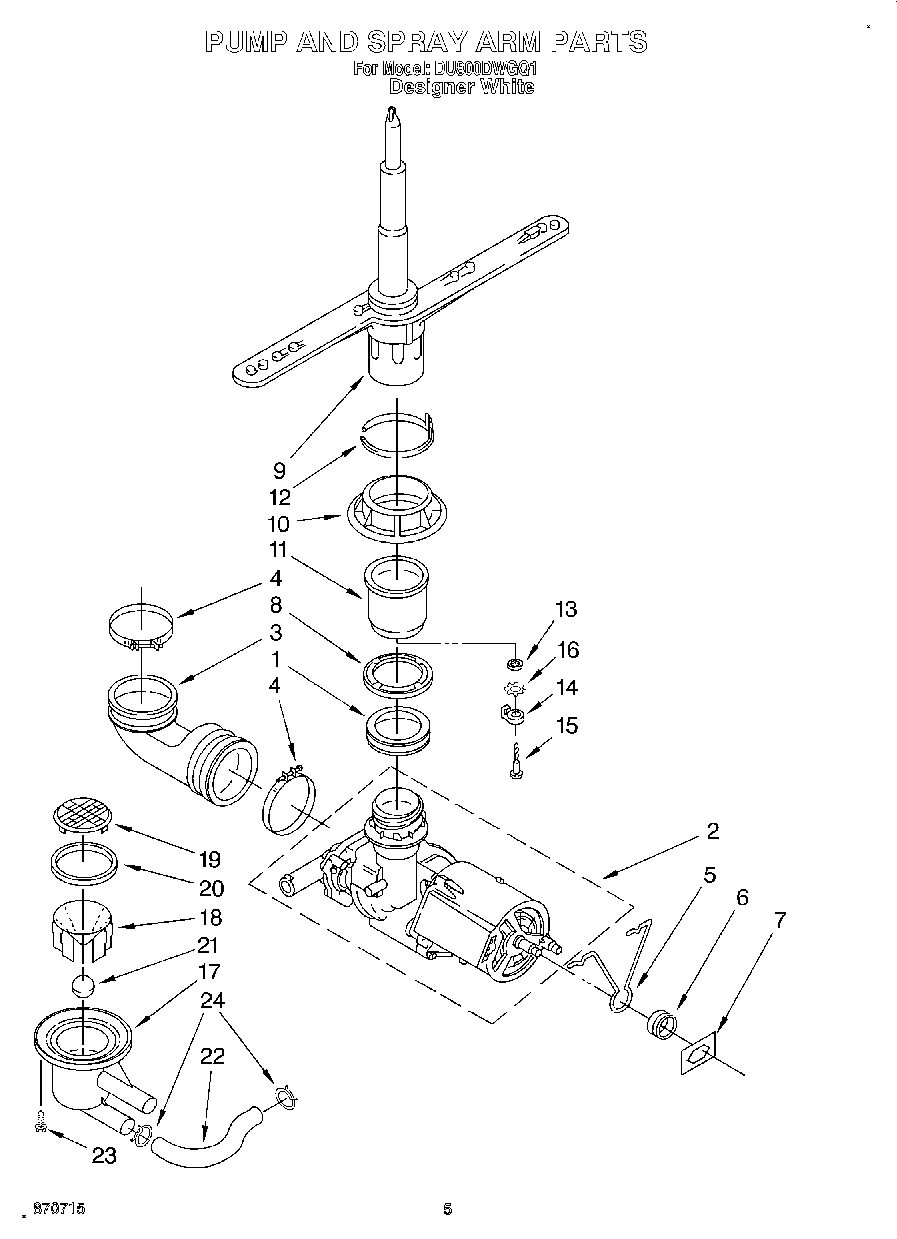 04 - PUMP AND SPRAY ARM