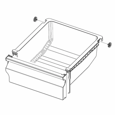 DA97-08437H Samsung Refrigerator Right Vegeta