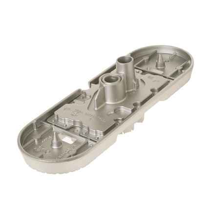 WB16X24975 GE Range Dual Oval Burner and Plat