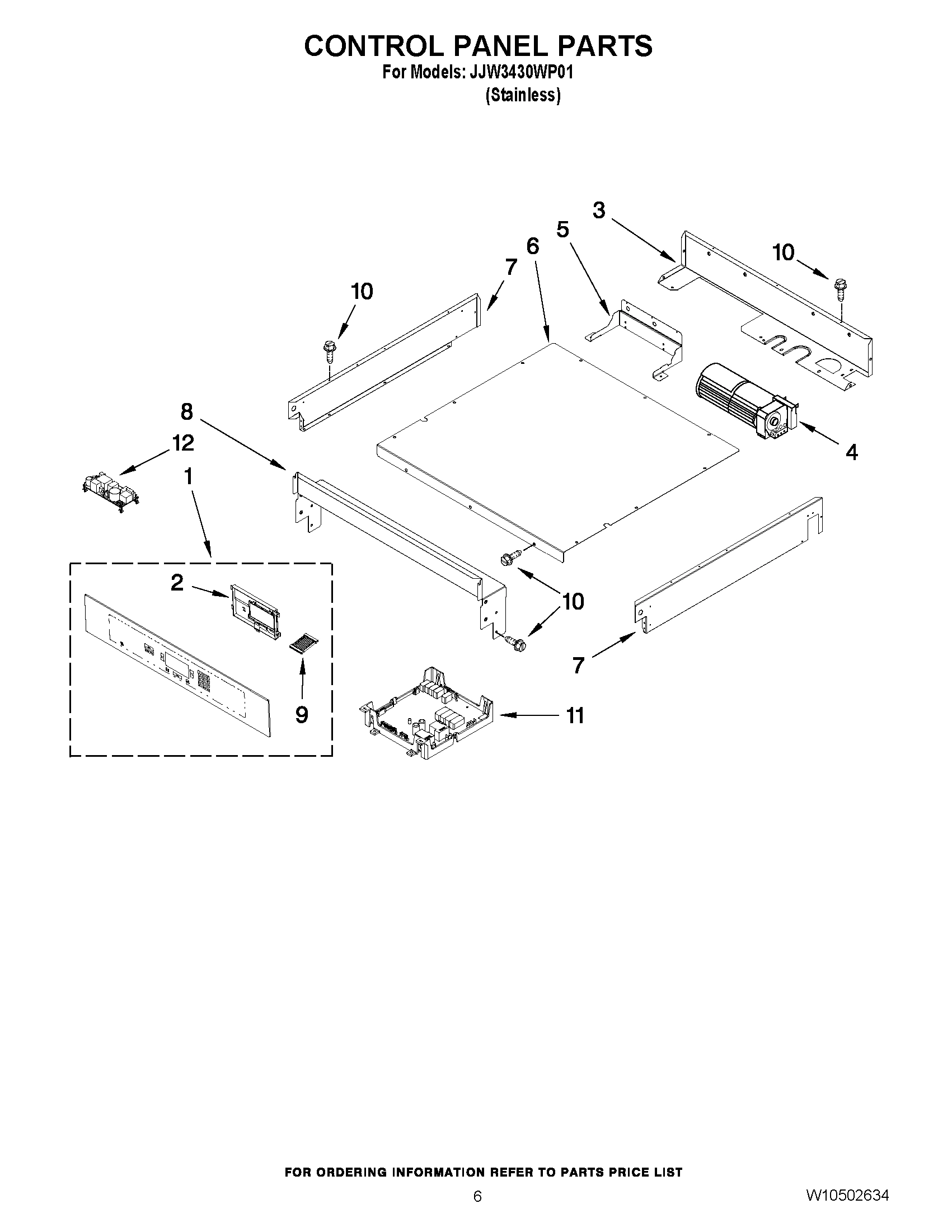 04 - CONTROL PANEL PARTS