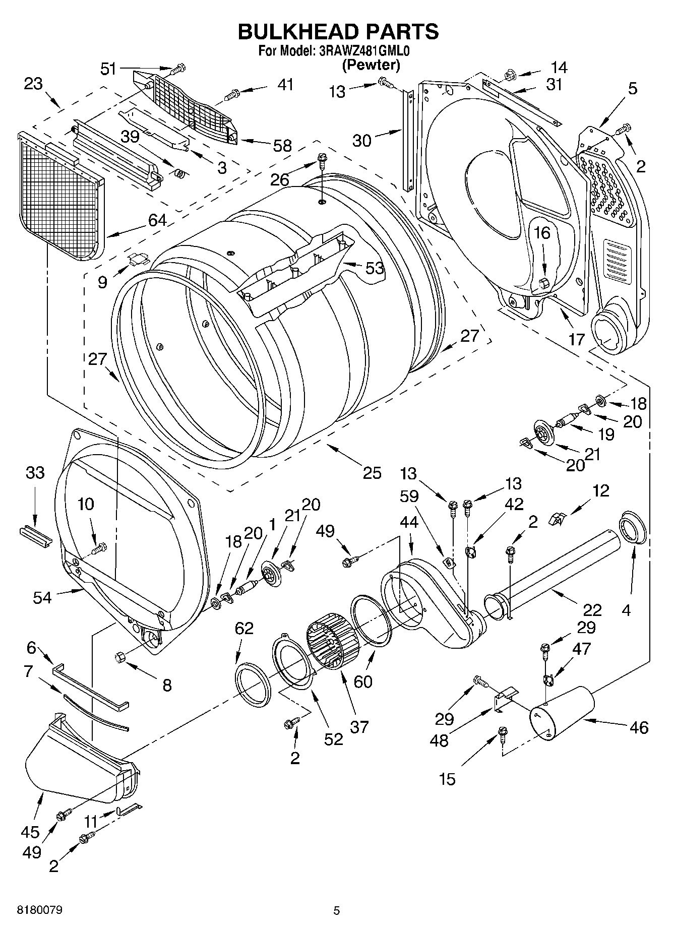 03 - BULKHEAD PARTS OPTIONAL PARTS (NOT INCLUDED)