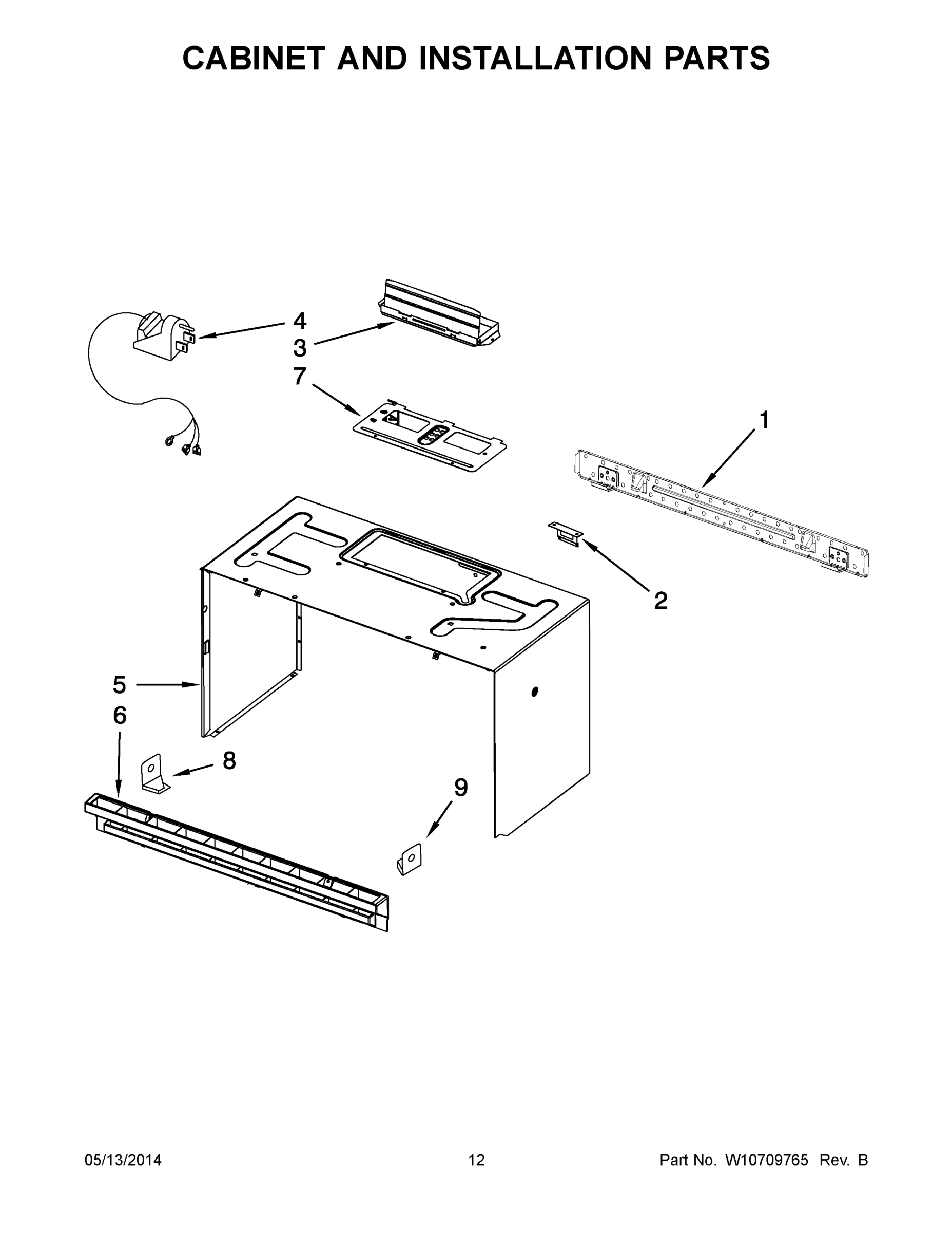 07 - CABINET AND INSTALLATION PARTS