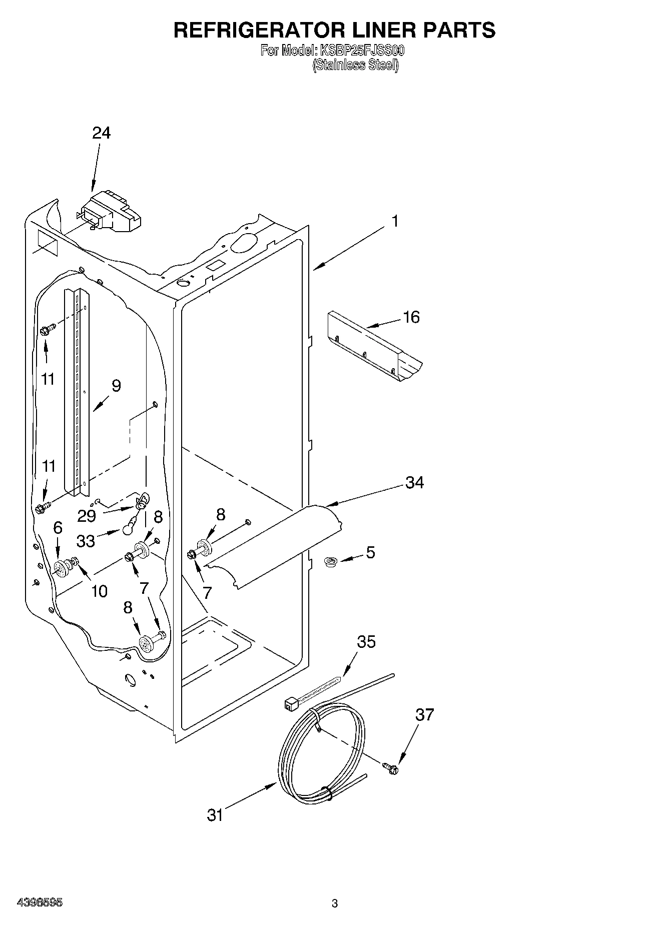 02 - REFRIGERATOR LINER