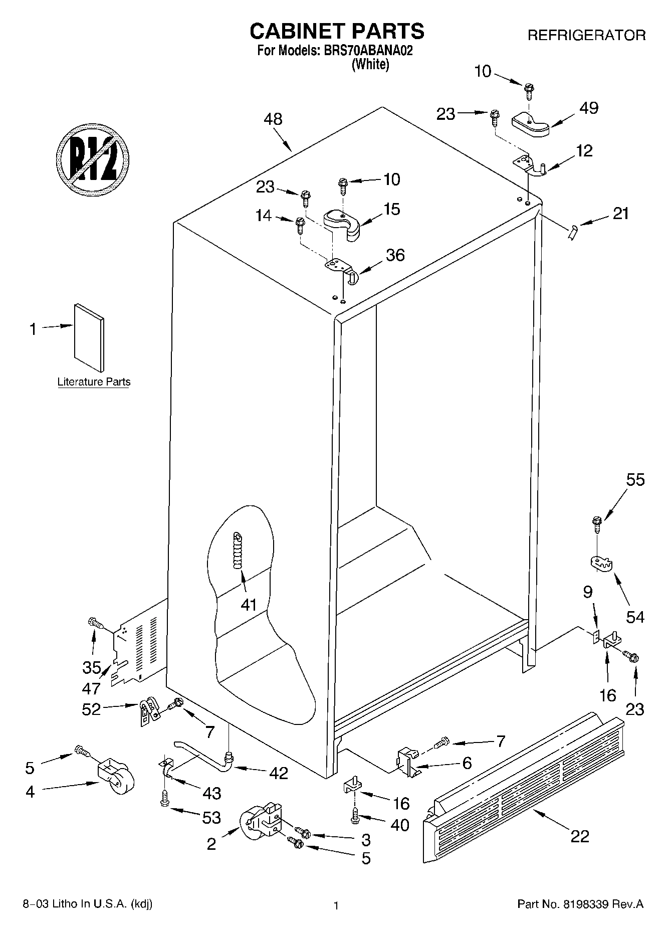 01 - CABINET PARTS