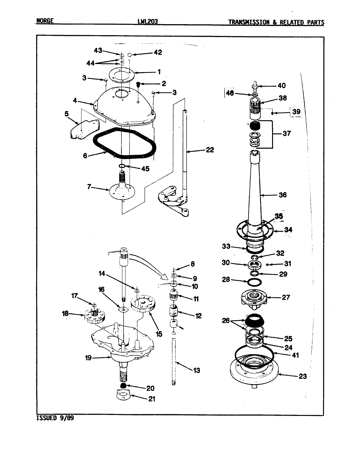 11 - TRANSMISSION & RELATED PARTS (REV. A-D)