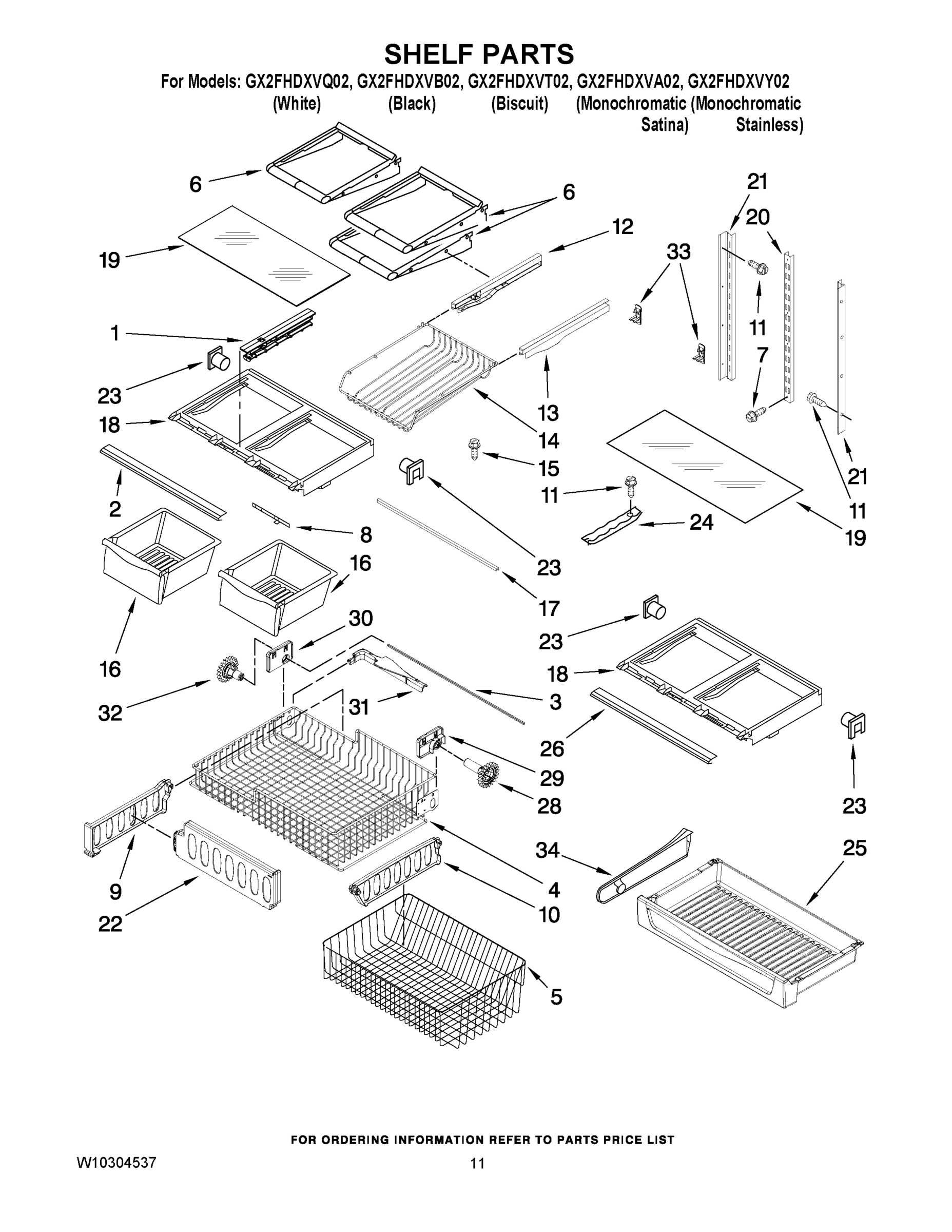 07 - SHELF PARTS
