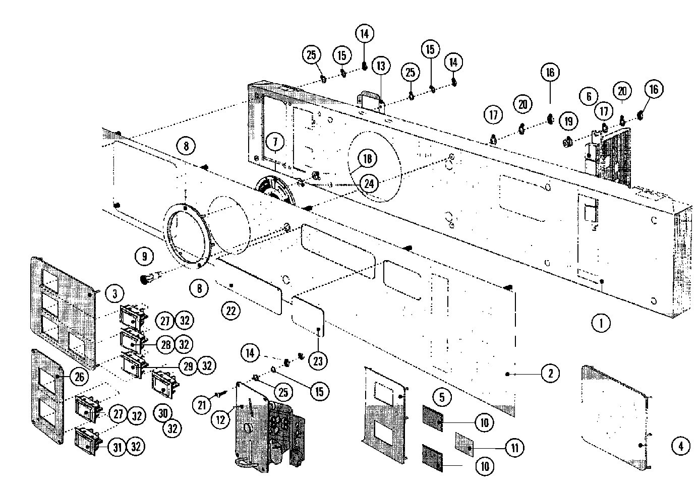 17 - CONTROL PANEL (MC MODELS SERIES 11)