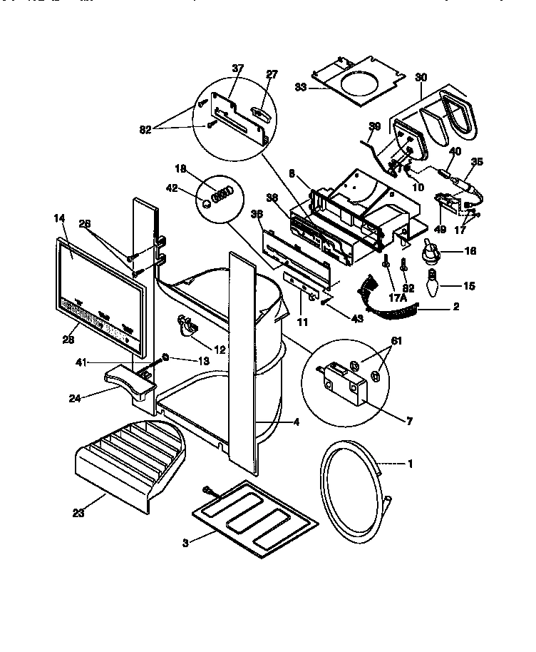 08 - ICE CONTAINER AND DISPENSER DRIVE