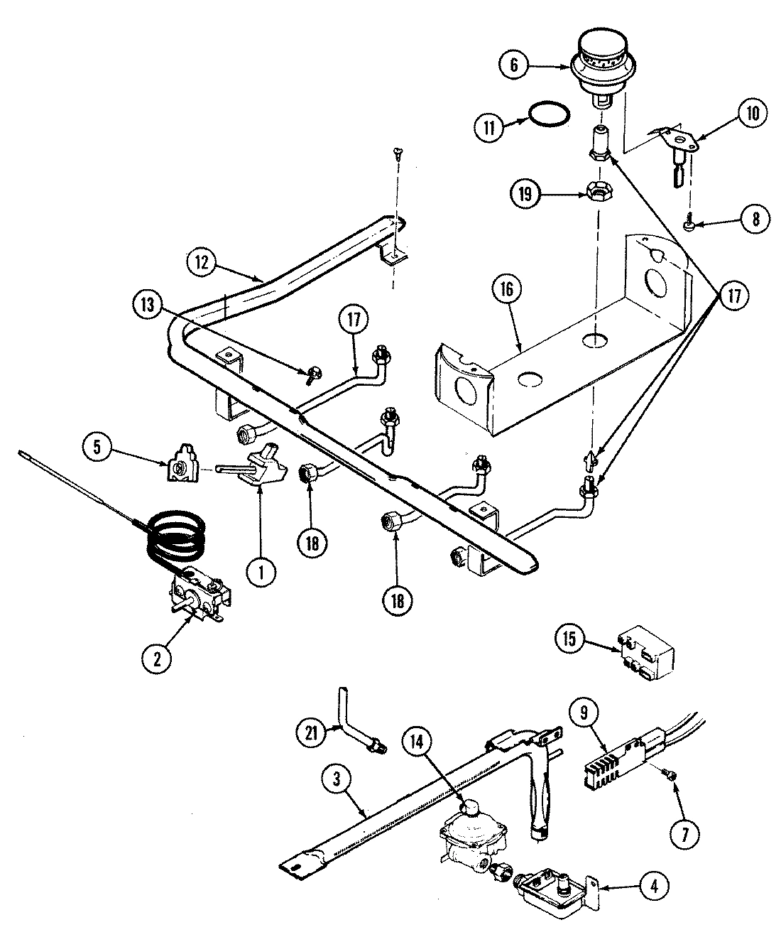 03 - GAS CONTROLS (G3267XRA, G3267XRW)