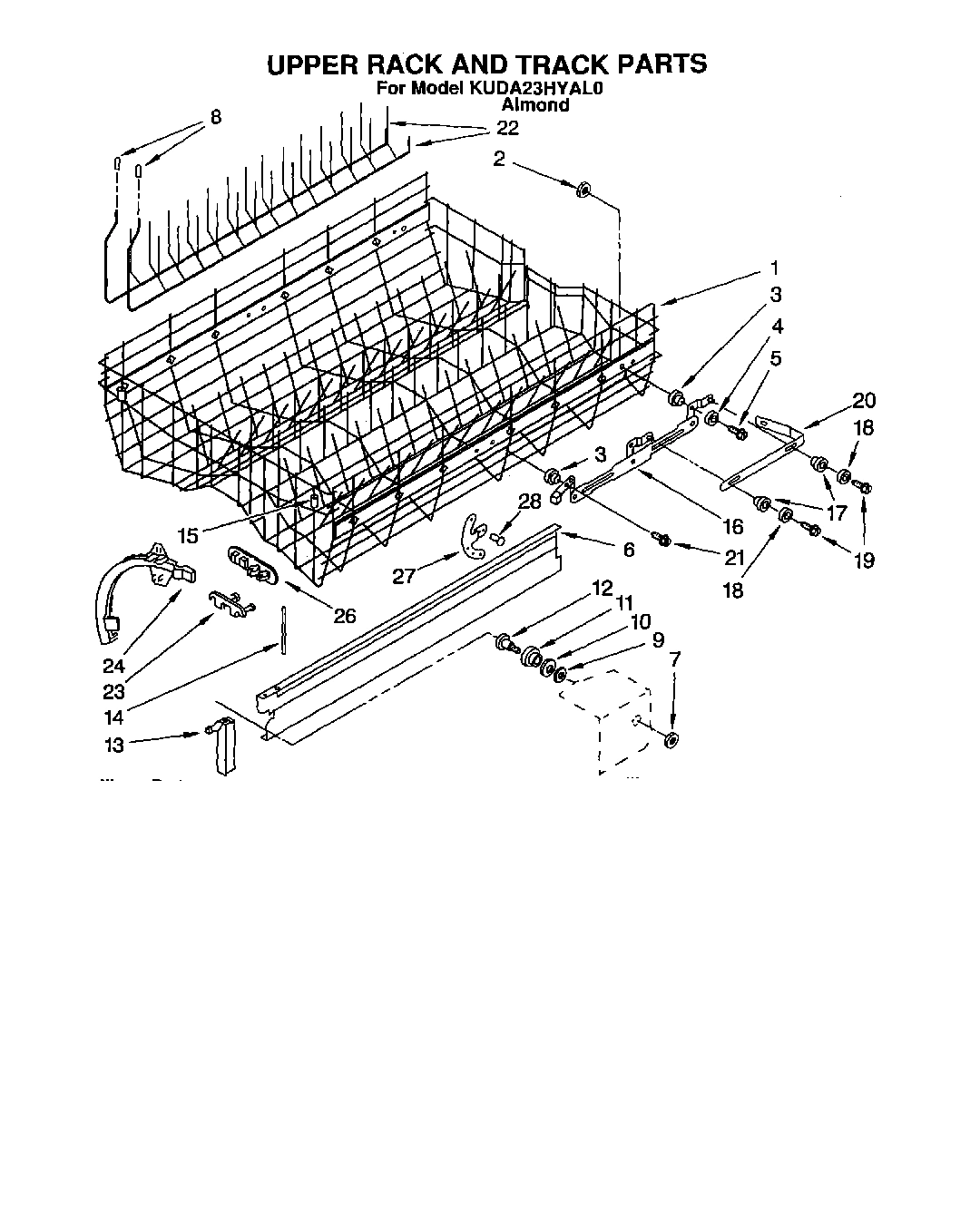 10 - UPPER RACK AND TRACK