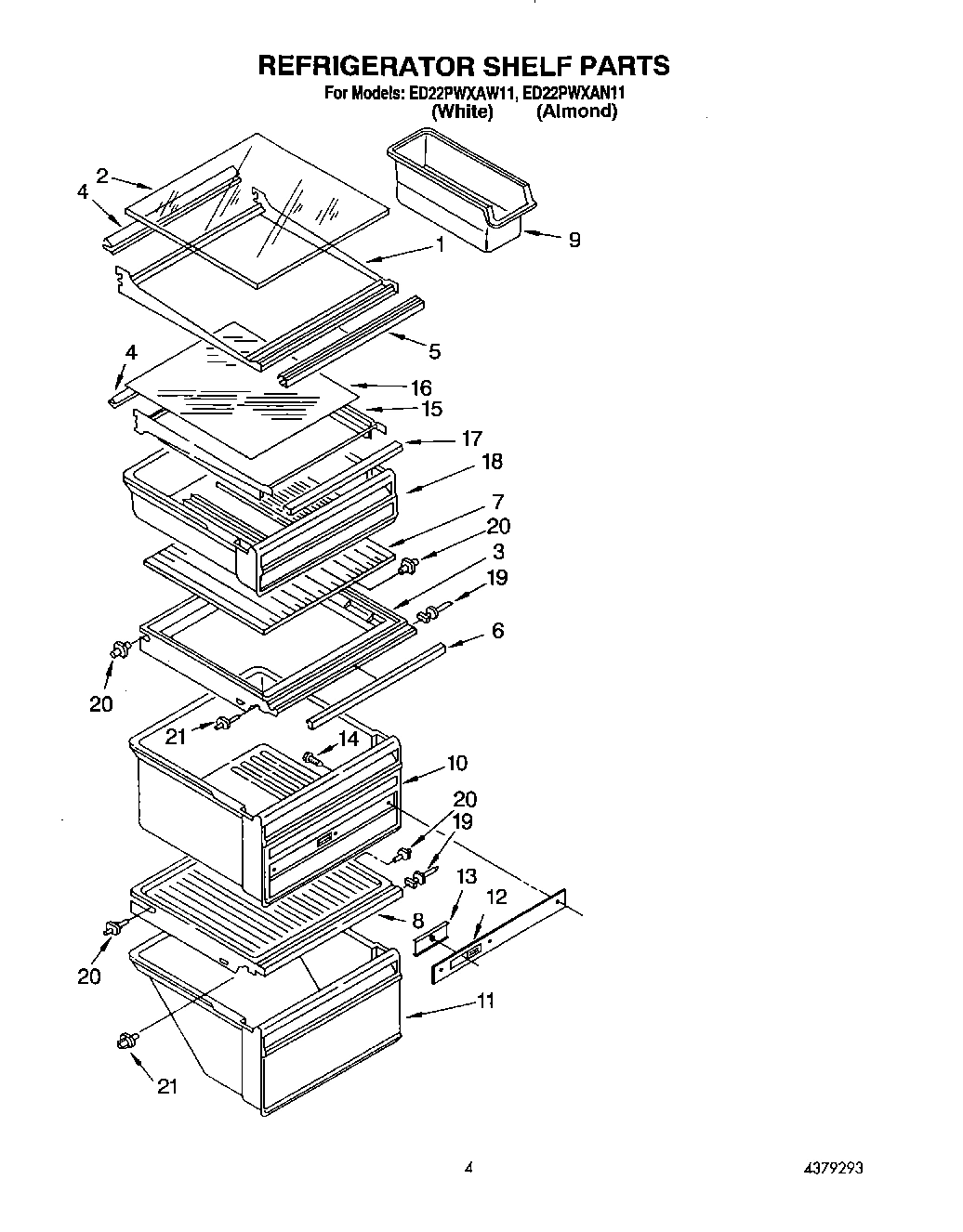 03 - REFRIGERATOR SHELF