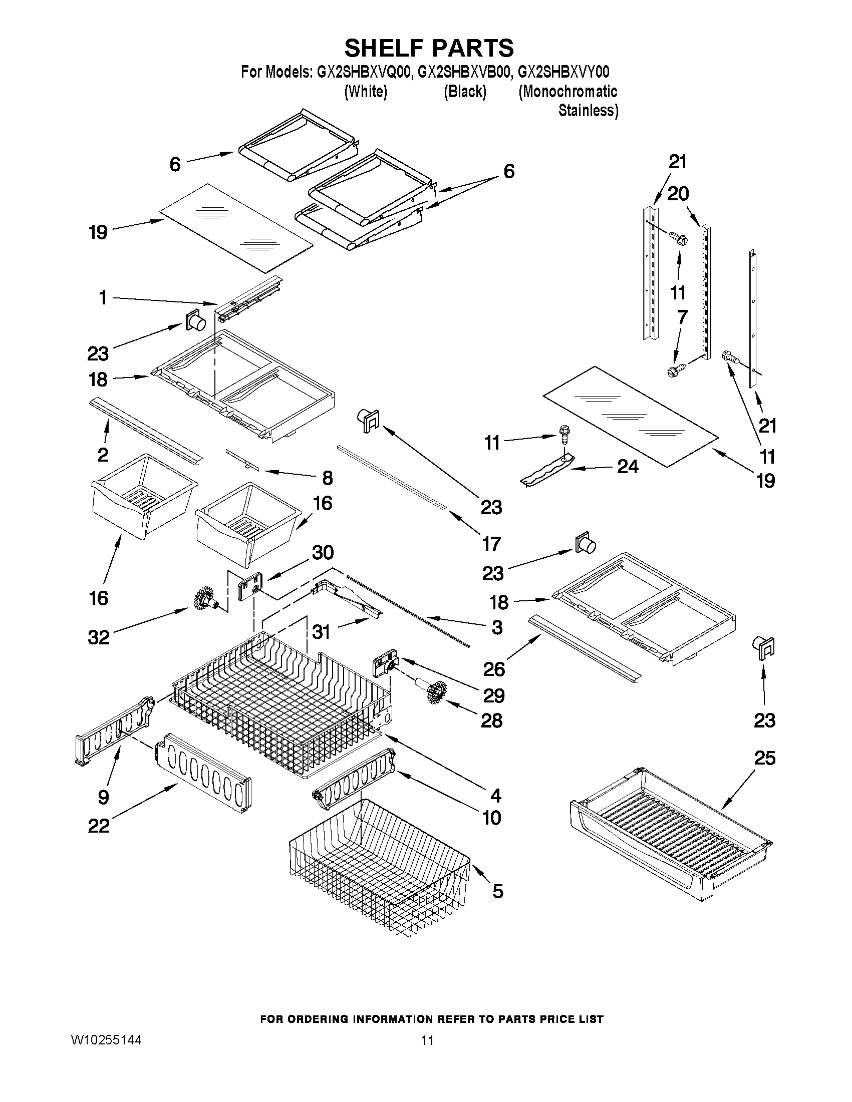 07 - SHELF PARTS