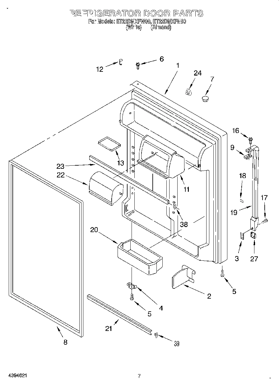 04 - REFRIGERATOR DOOR