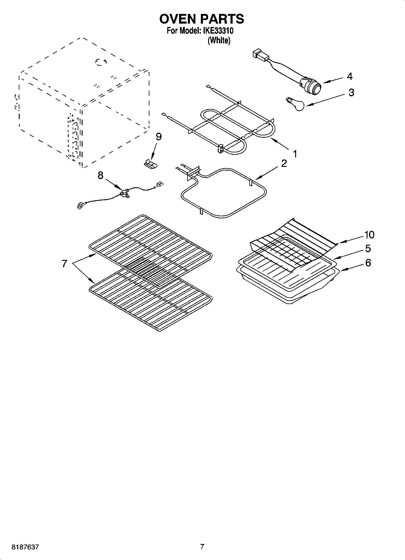 05 - OVEN PARTS, MISCELLANEOUS PARTS