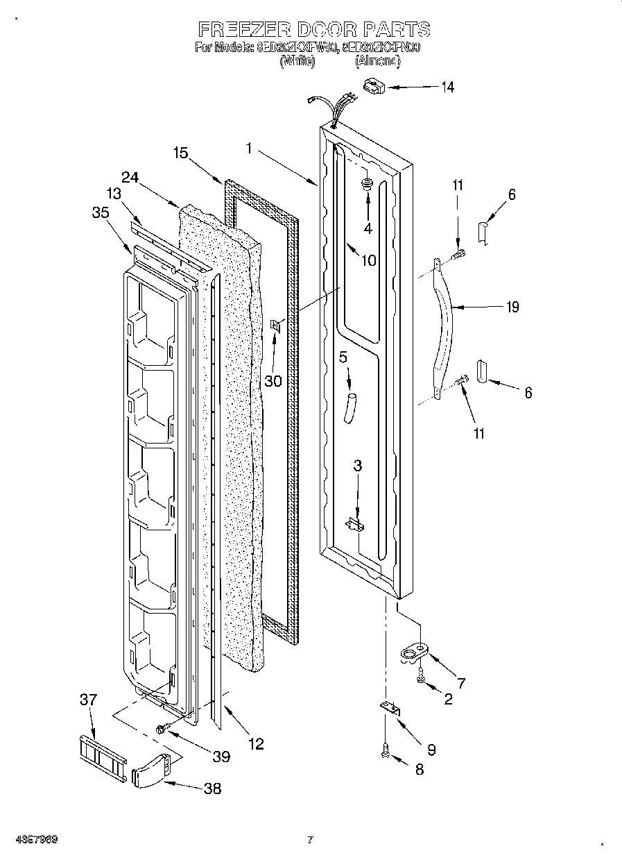 05 - FREEZER DOOR