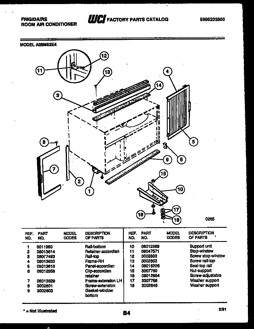 06 - WINDOW MOUNTING PARTS