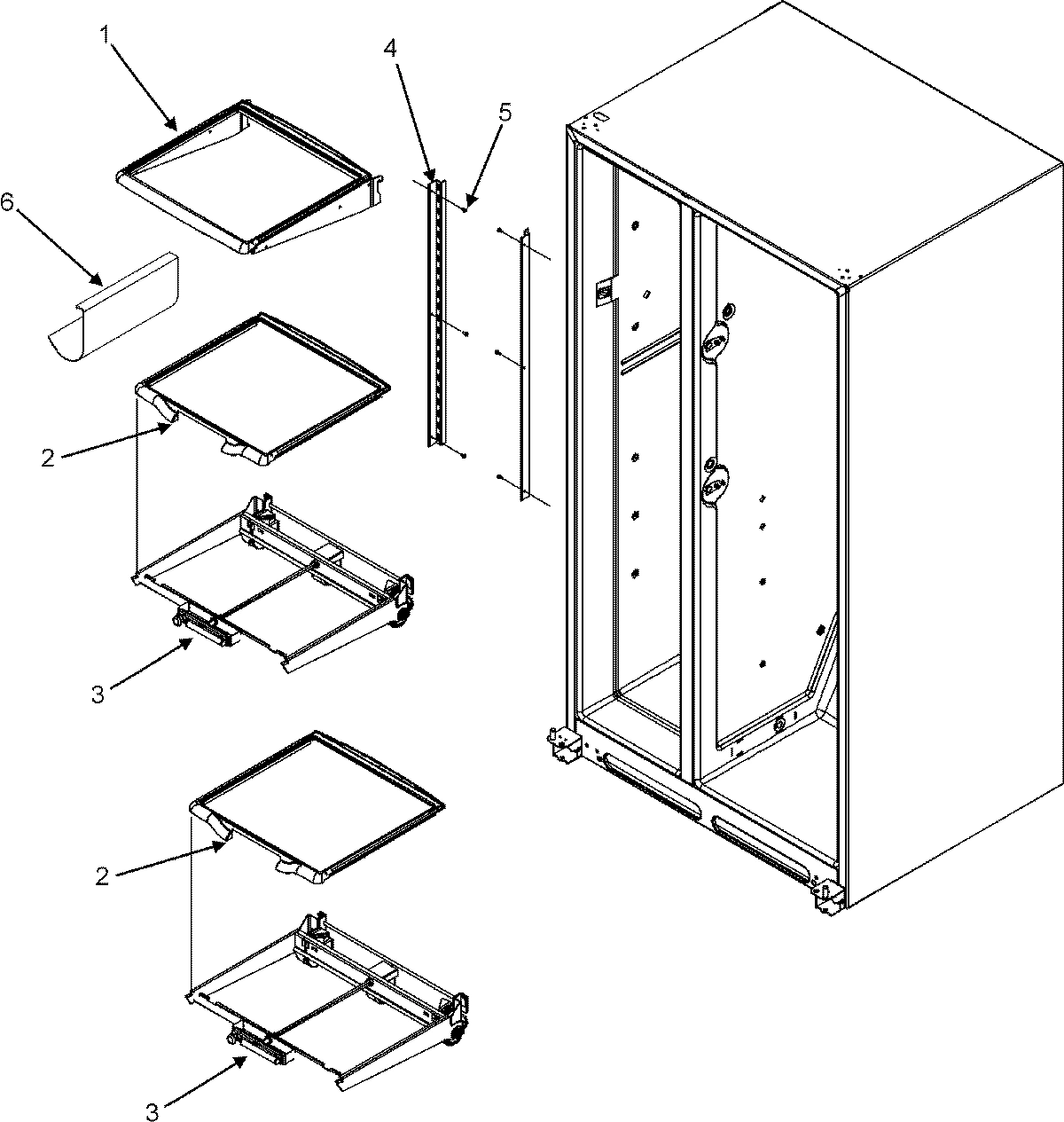 17 - REFRIGERATOR SHELVES